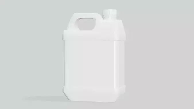 Plastic Jerry Can Mockup