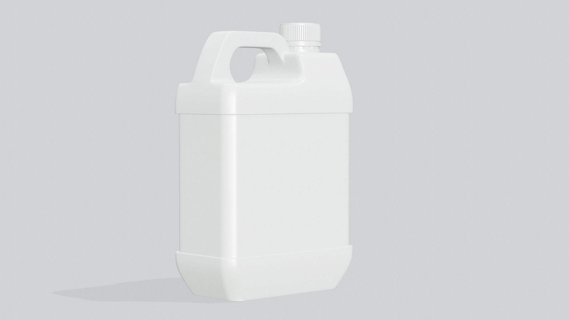 Plastic Jerry Can Mockup 3D model_7