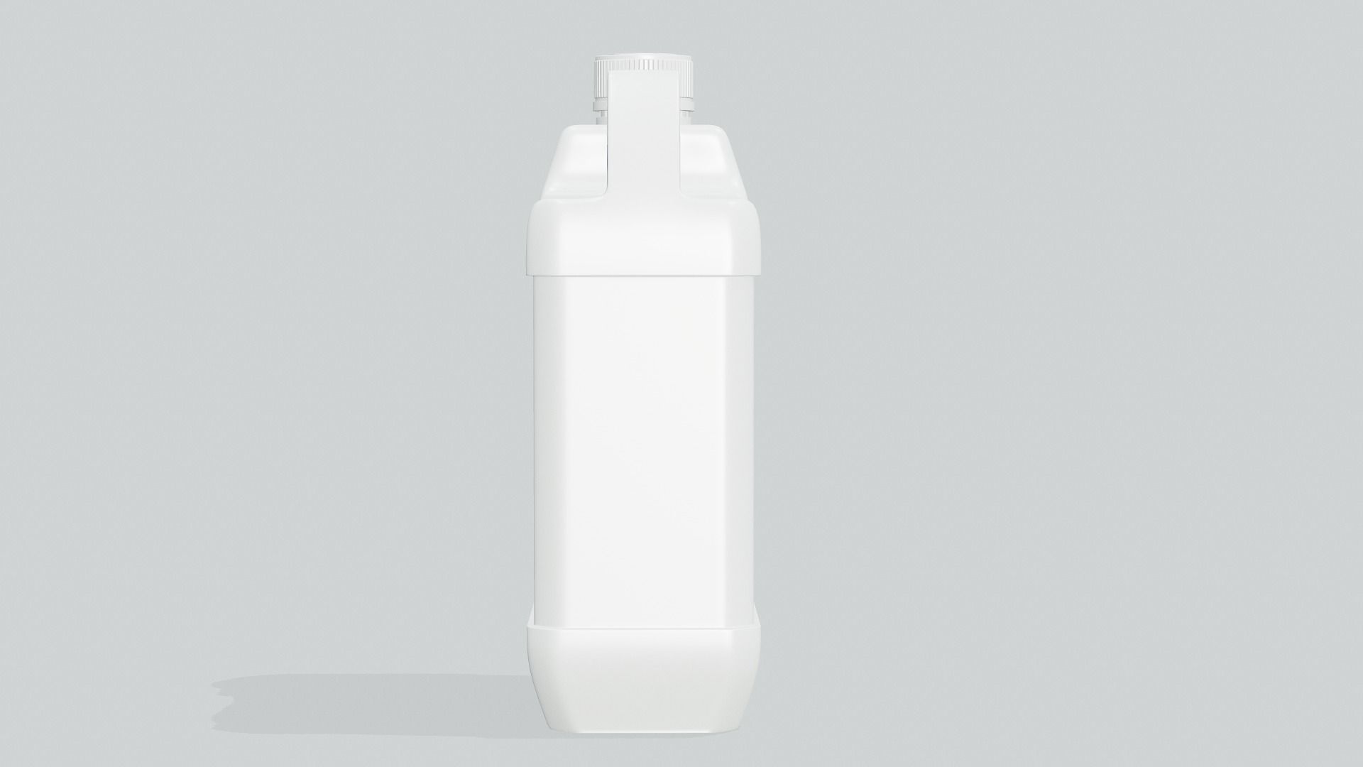 Plastic Jerry Can Mockup 3D model_9
