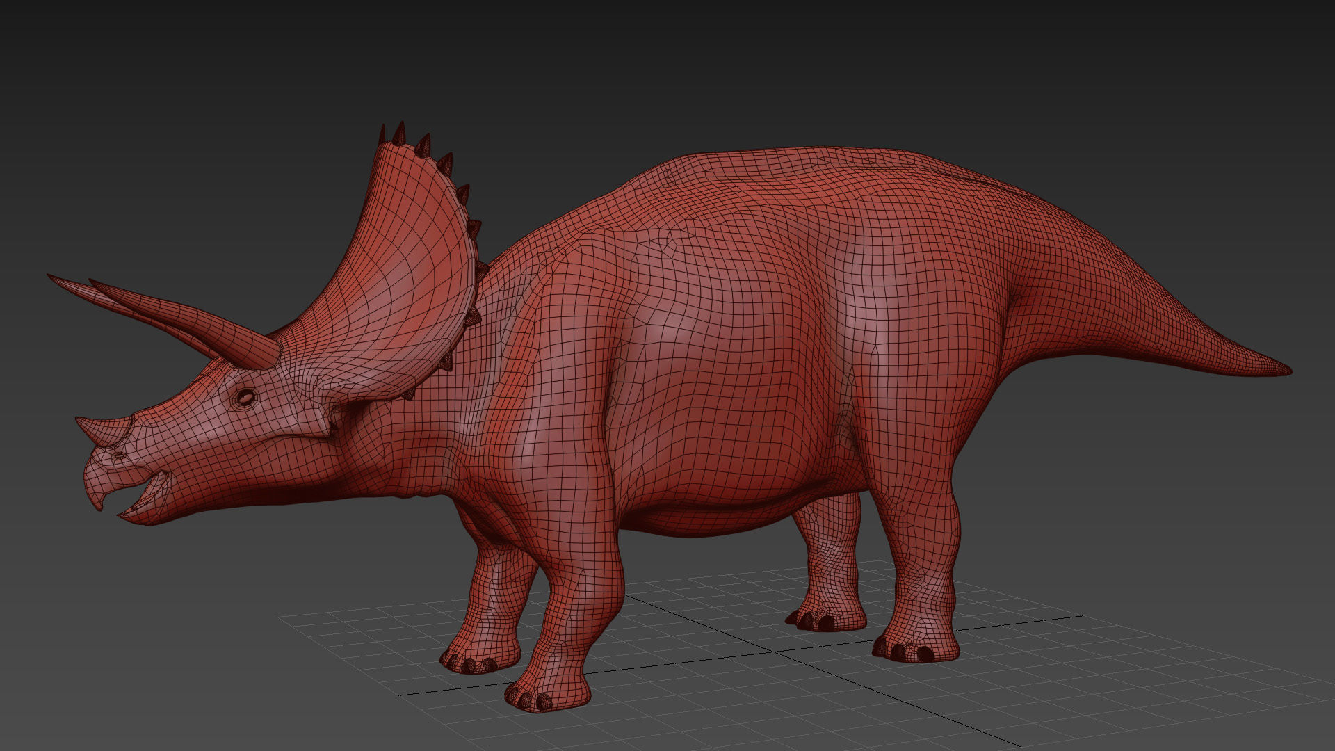 Triceratops Tribute - 8K 3D model_25