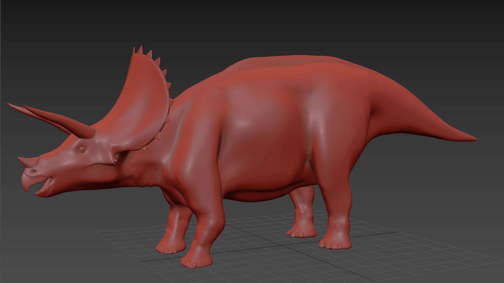 Triceratops Tribute - 8K 3D model_24