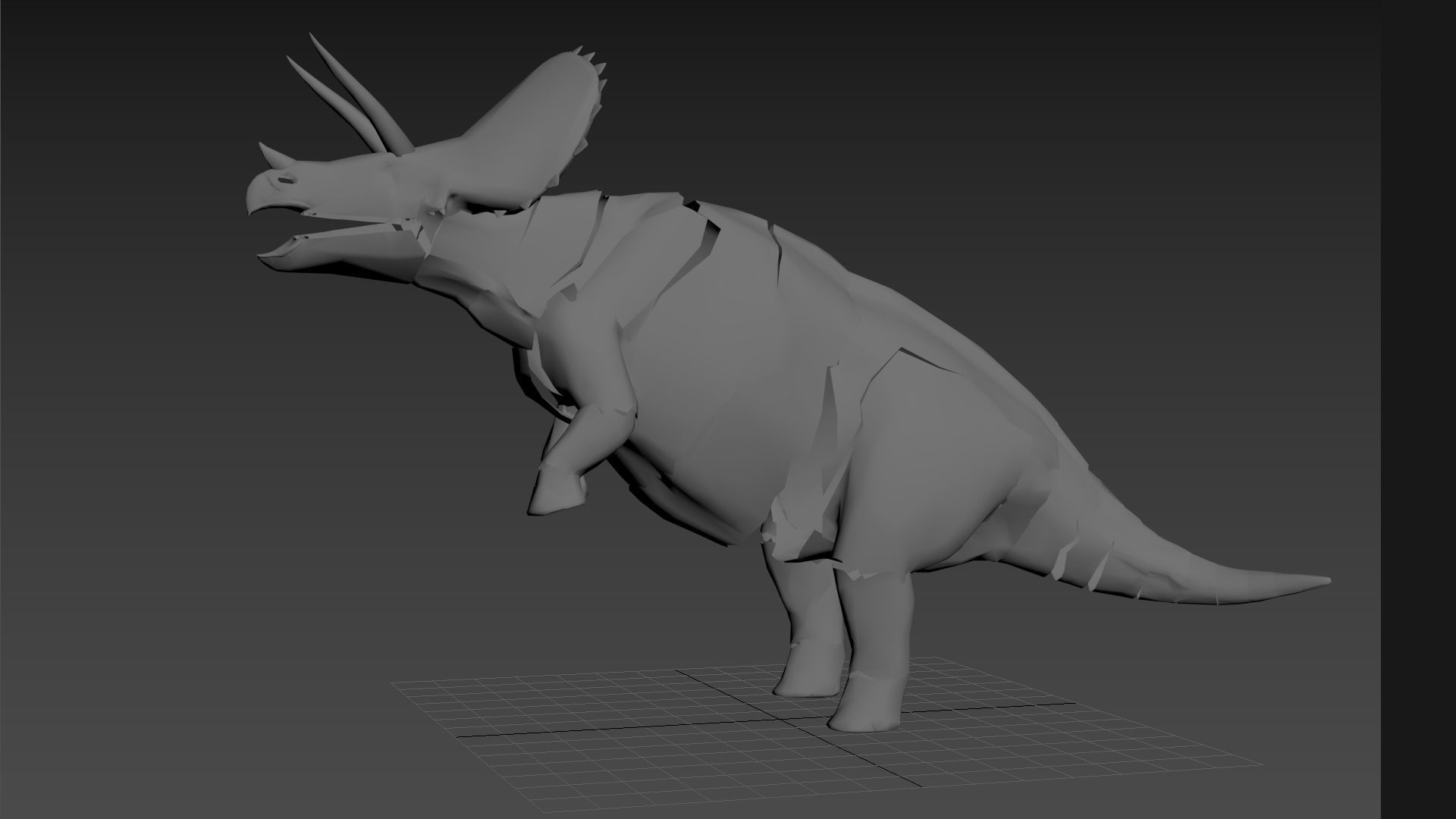 Triceratops Tribute - 8K 3D model_29