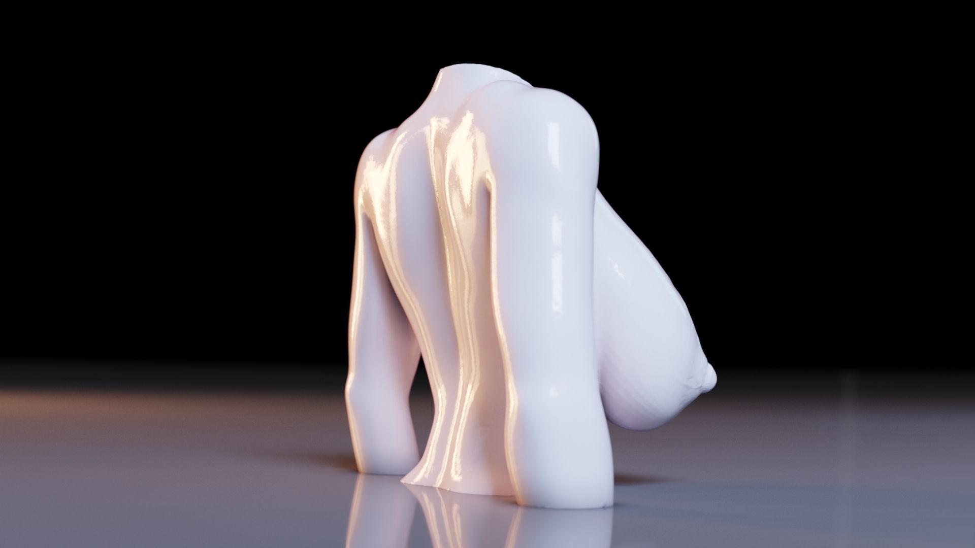 Sexy Woman Statue 4 3D print model_19