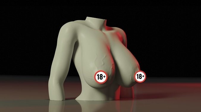 Sexy Woman Statue 4 3D print model