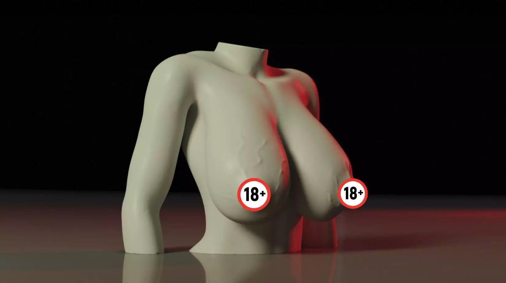 Sexy Woman Statue 4 3D print model_0