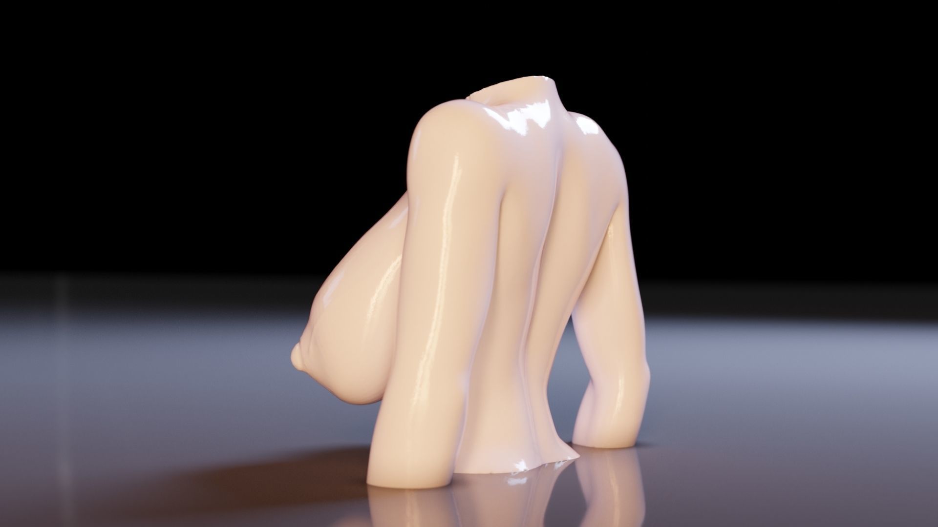 Sexy Woman Statue 4 3D print model_17