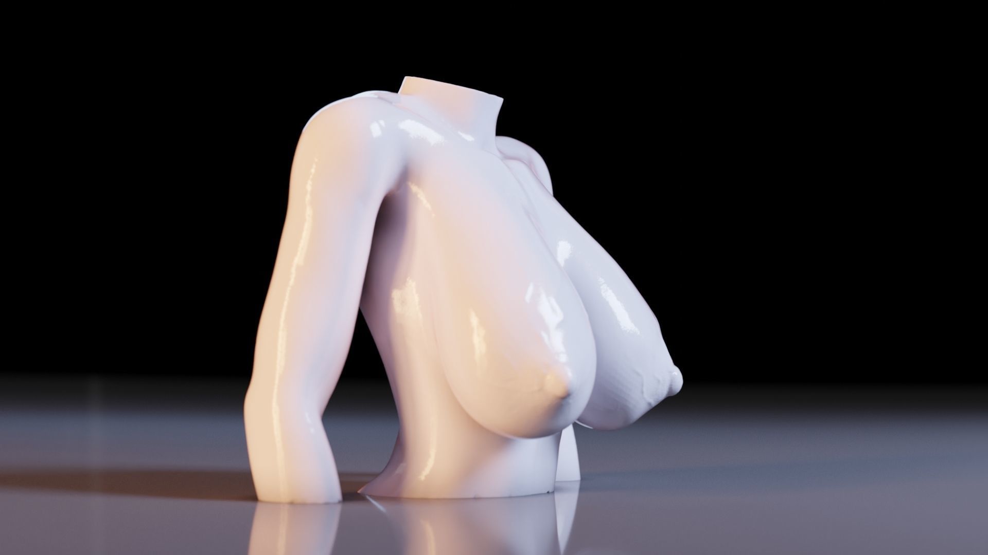 Sexy Woman Statue 4 3D print model_20