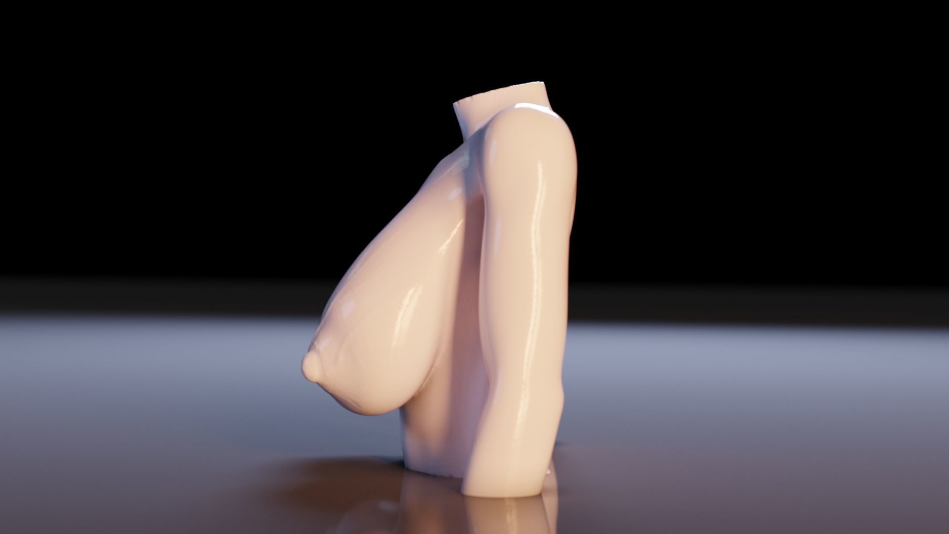 Sexy Woman Statue 4 3D print model_16