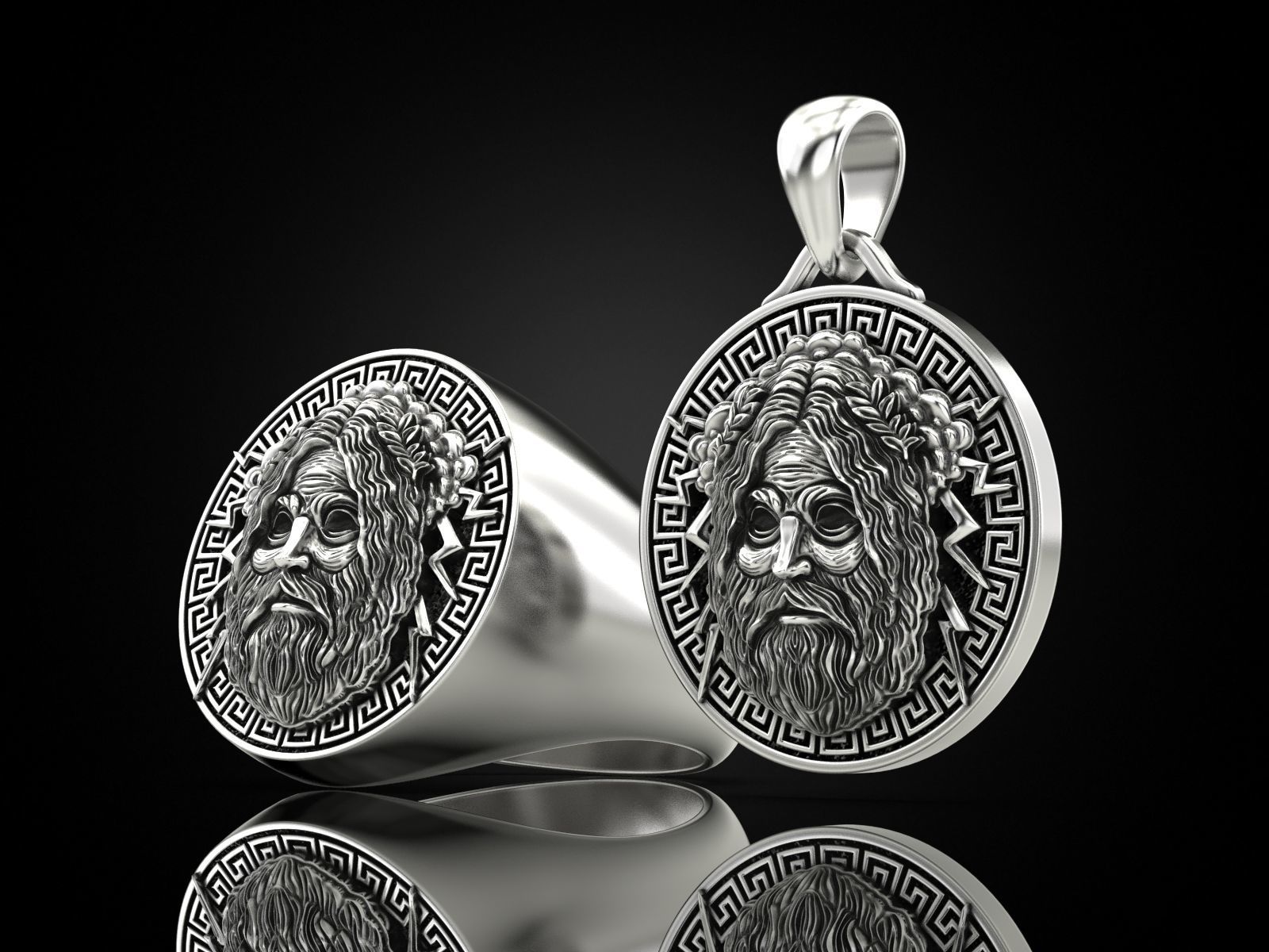 Collection of Zeus god of thunder _2