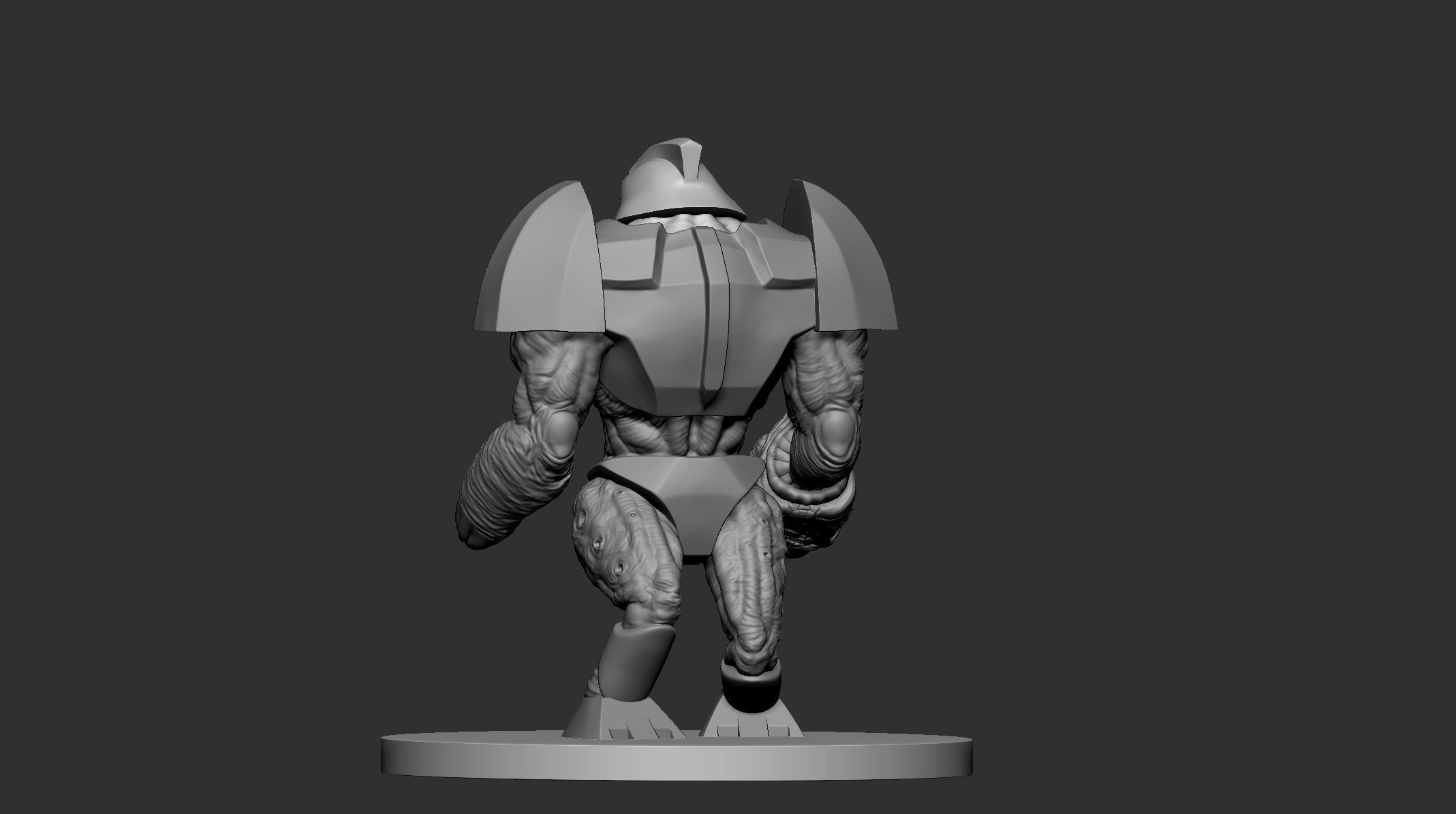 ALIEN GRUNT - HALF LIFE - STL - OBJ - FBX - 3D print model_16