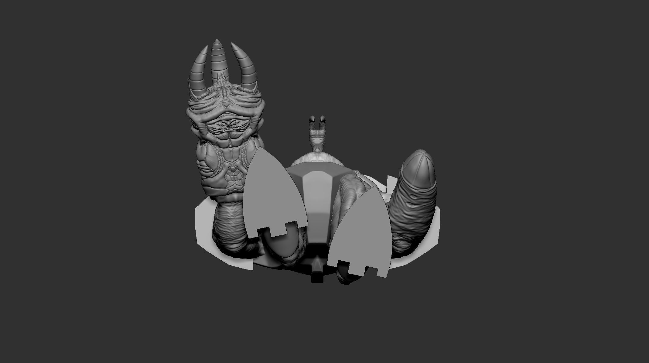 ALIEN GRUNT - HALF LIFE - STL - OBJ - FBX - 3D print model_12