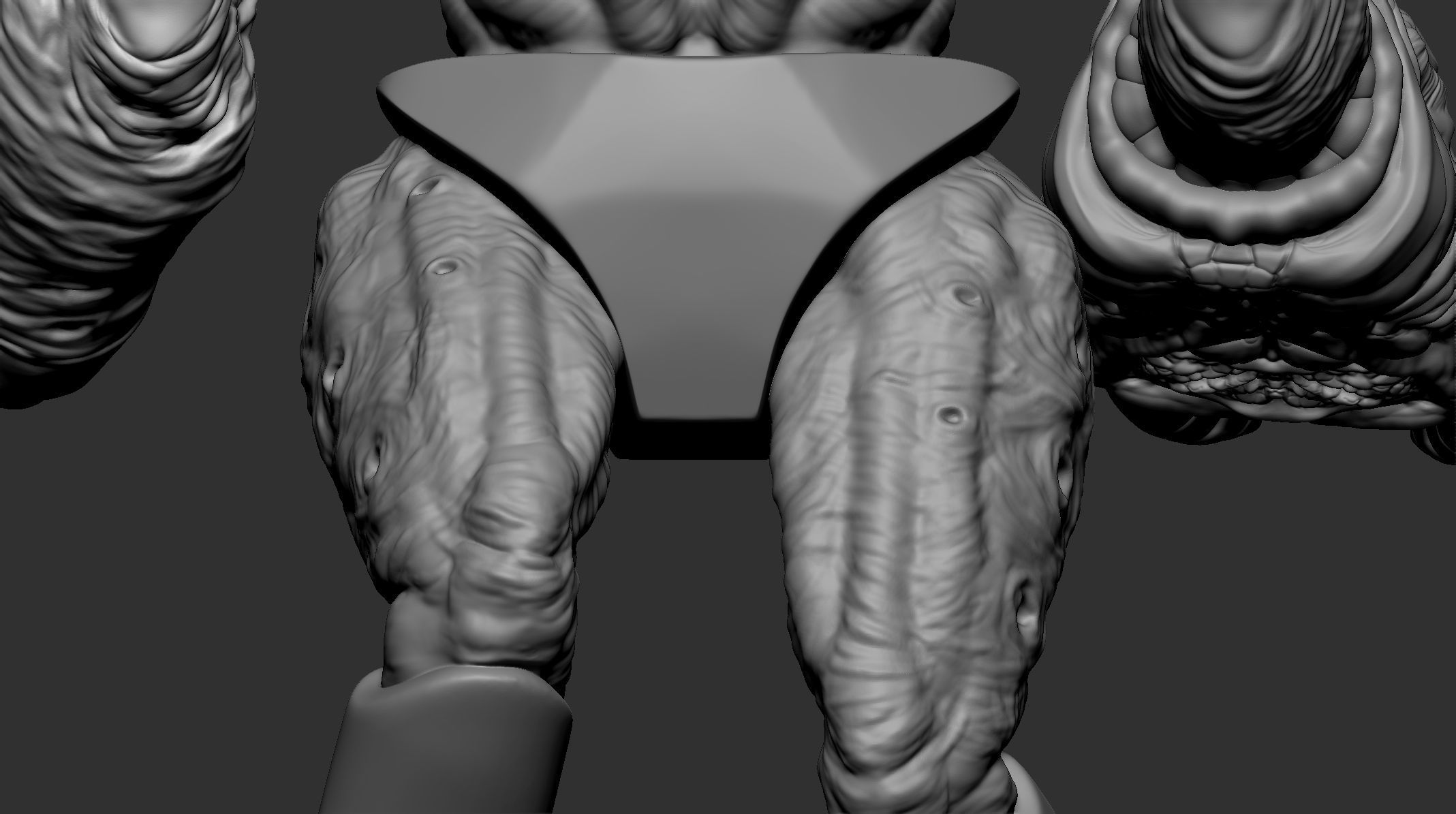 ALIEN GRUNT - HALF LIFE - STL - OBJ - FBX - 3D print model_4