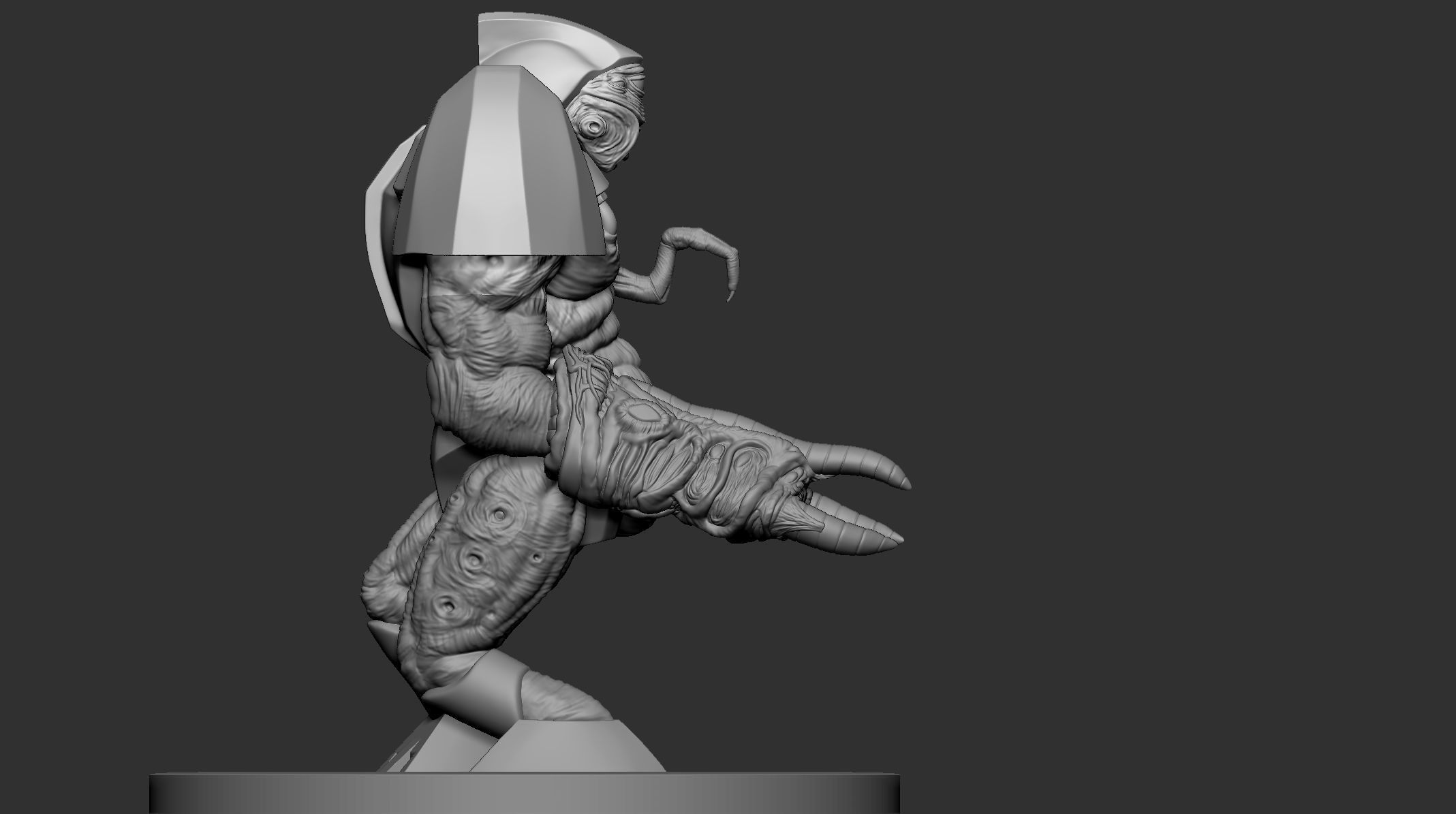 ALIEN GRUNT - HALF LIFE - STL - OBJ - FBX - 3D print model_5