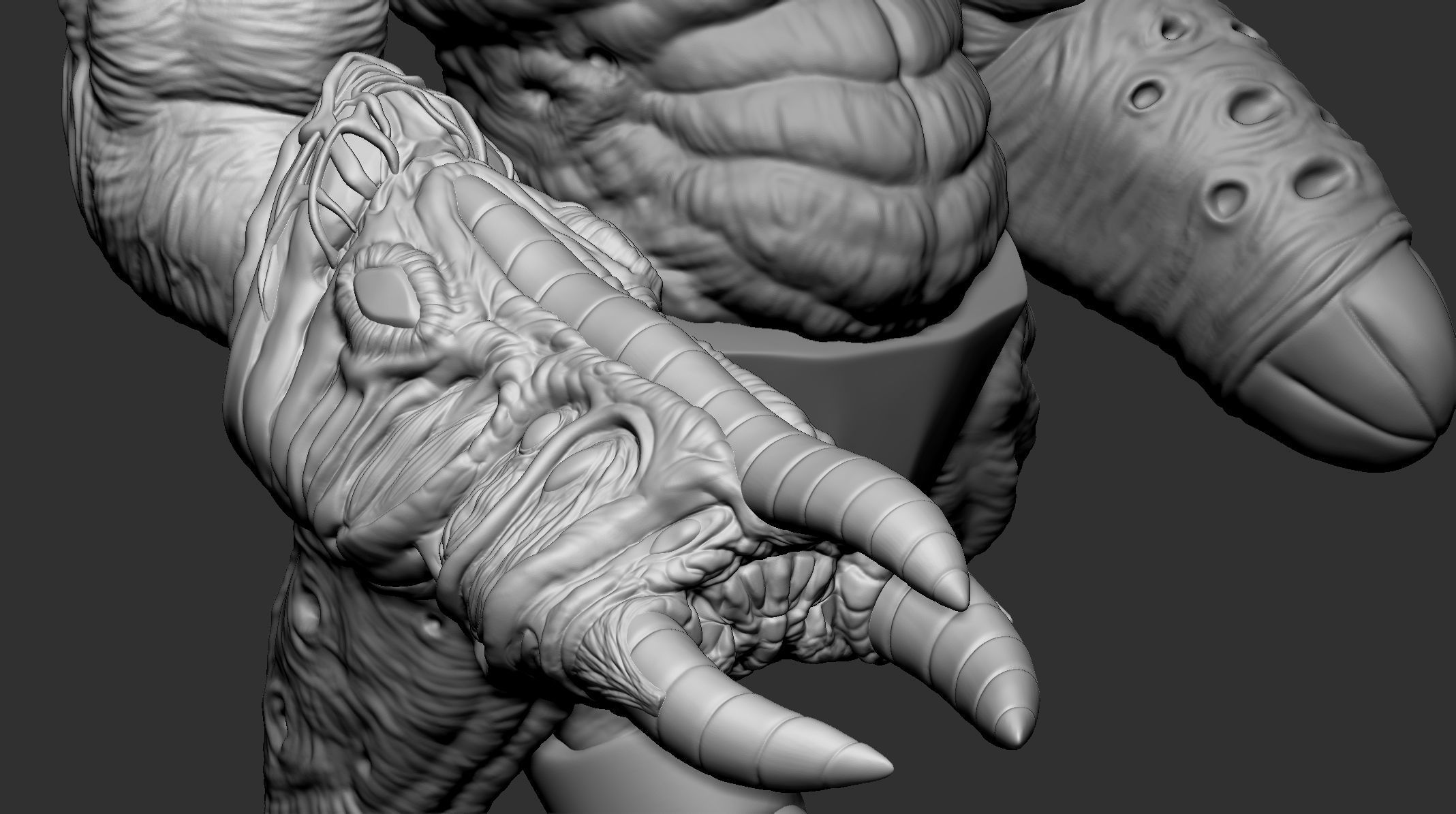 ALIEN GRUNT - HALF LIFE - STL - OBJ - FBX - 3D print model_11