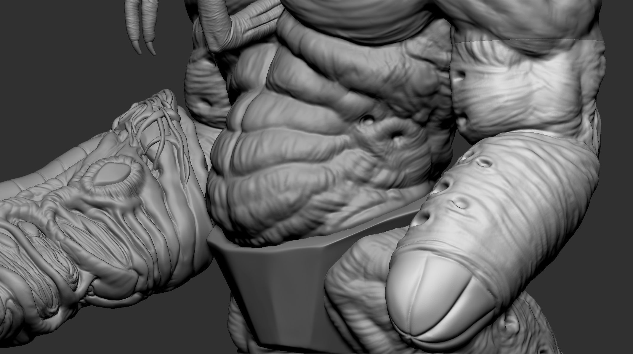 ALIEN GRUNT - HALF LIFE - STL - OBJ - FBX - 3D print model_8