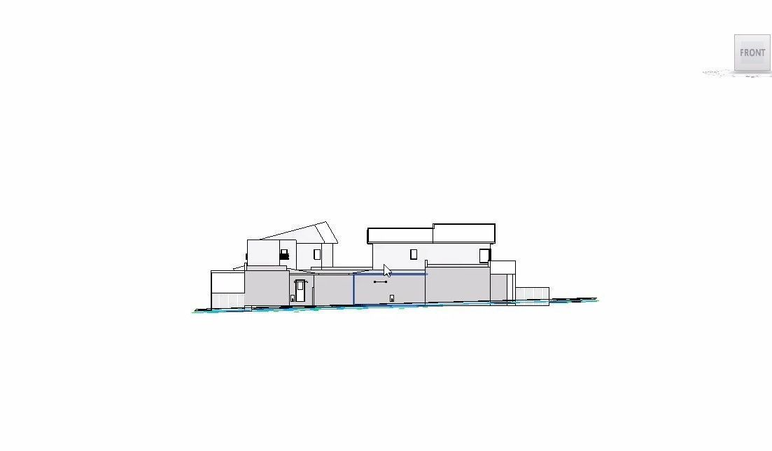 house complete revit project p3 3D model_7