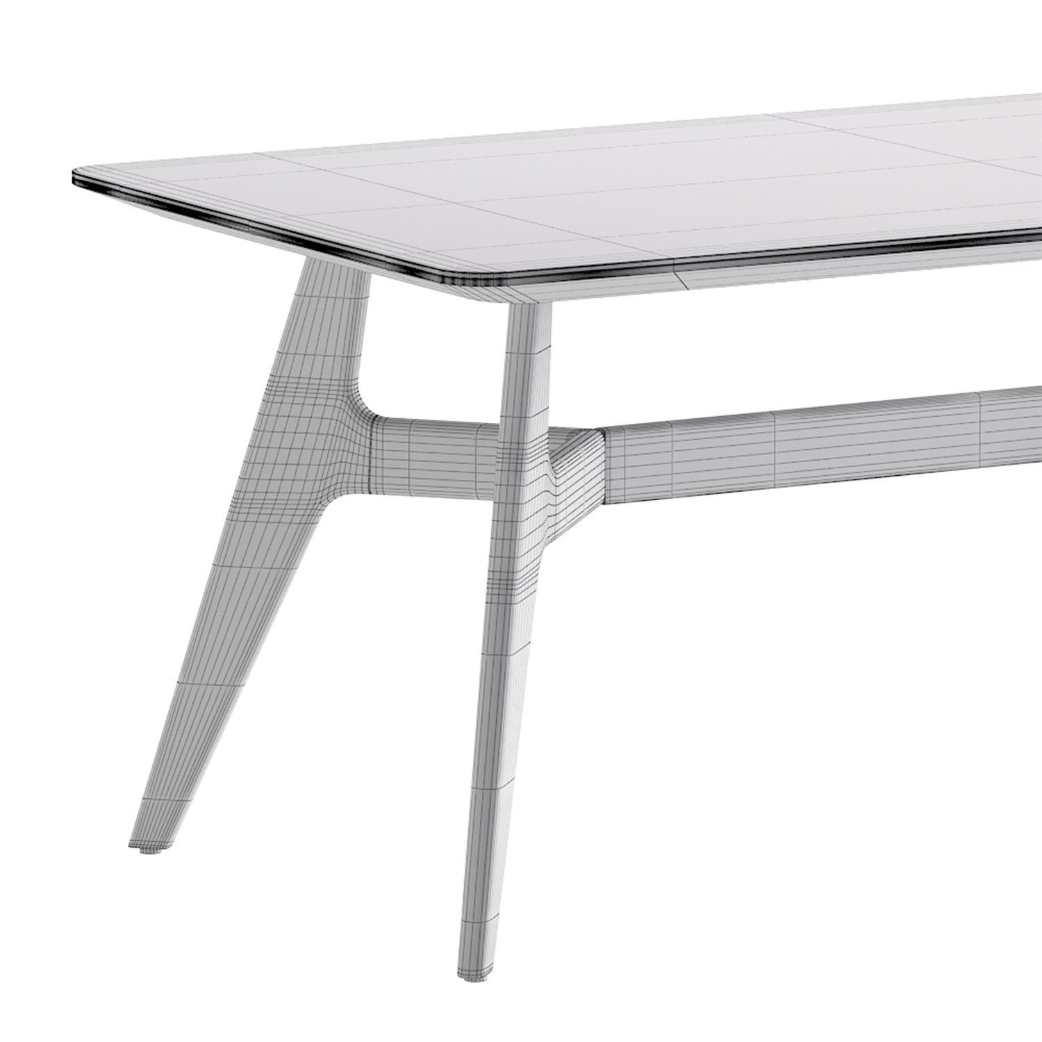 Table Plettro T222 By Natuzzi Editions 2 version 3D model_1