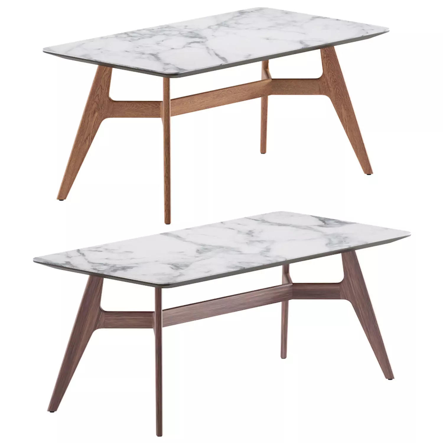 Table Plettro T222 By Natuzzi Editions 2 version 3D model_0