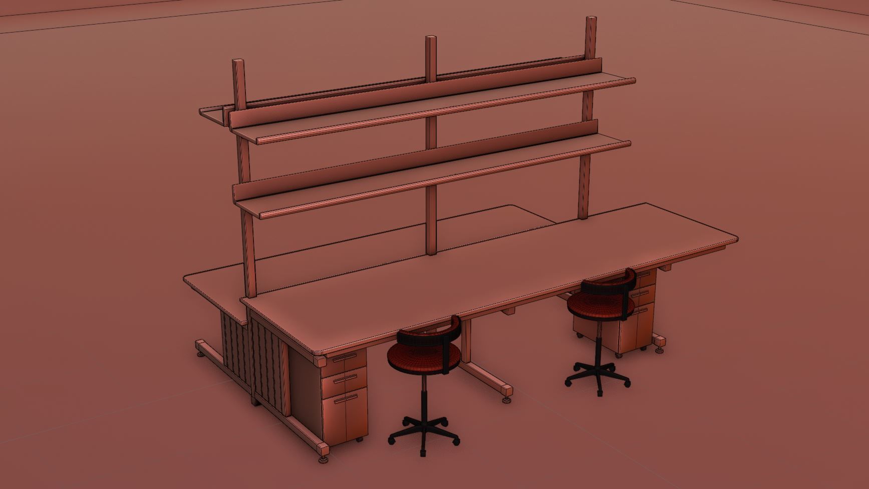Laborotyr DeskV01 3D model_6