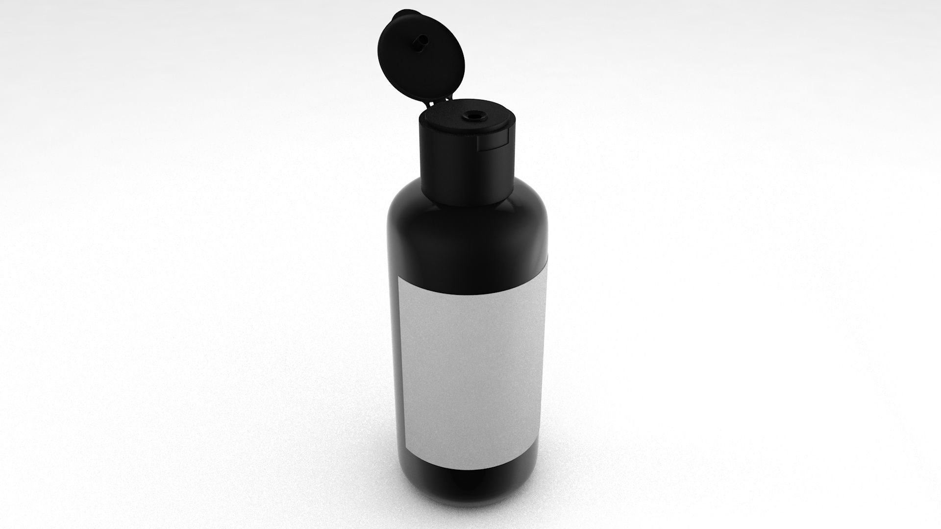 Shampoo Bottle  3D model_1