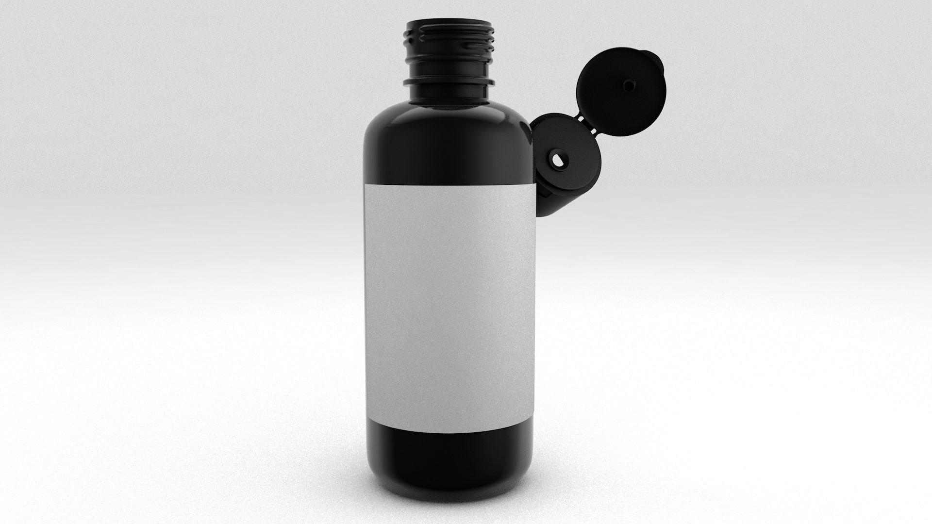 Shampoo Bottle  3D model_4