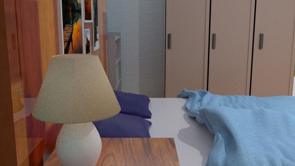 Bed room 3d model Free 3D model_3