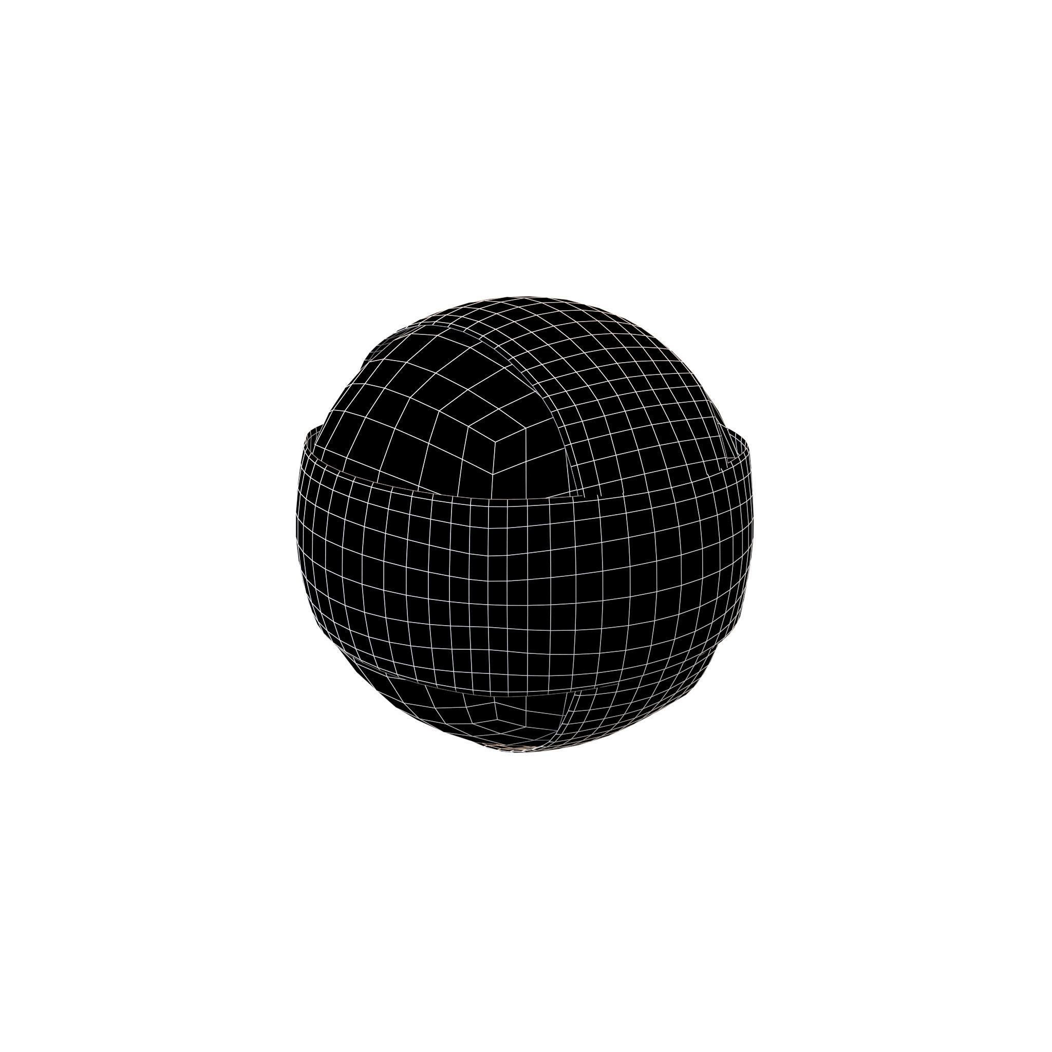 Sticky Ball v1 003 Low-poly 3D model_4