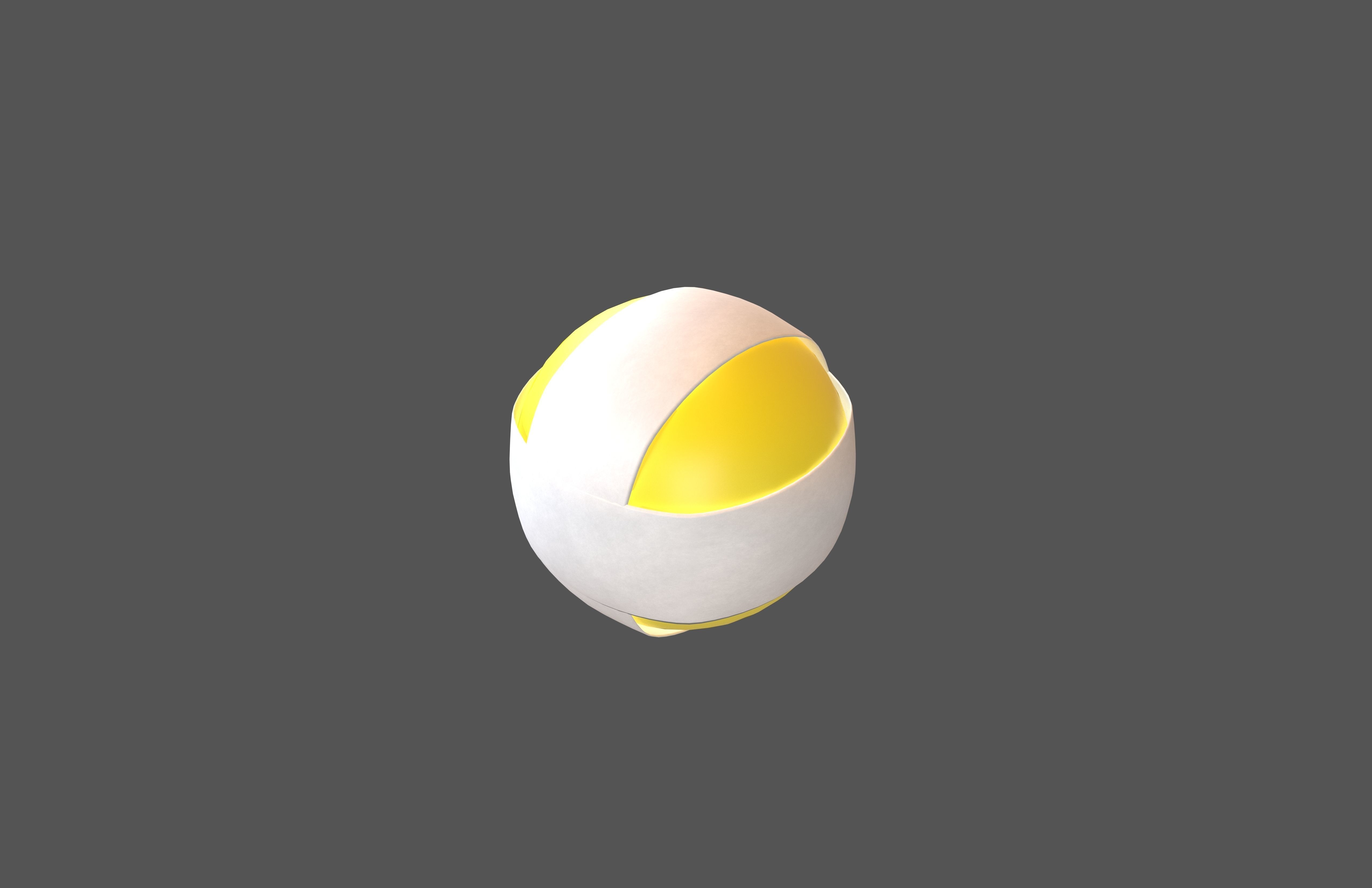 Sticky Ball v1 003 Low-poly 3D model_2