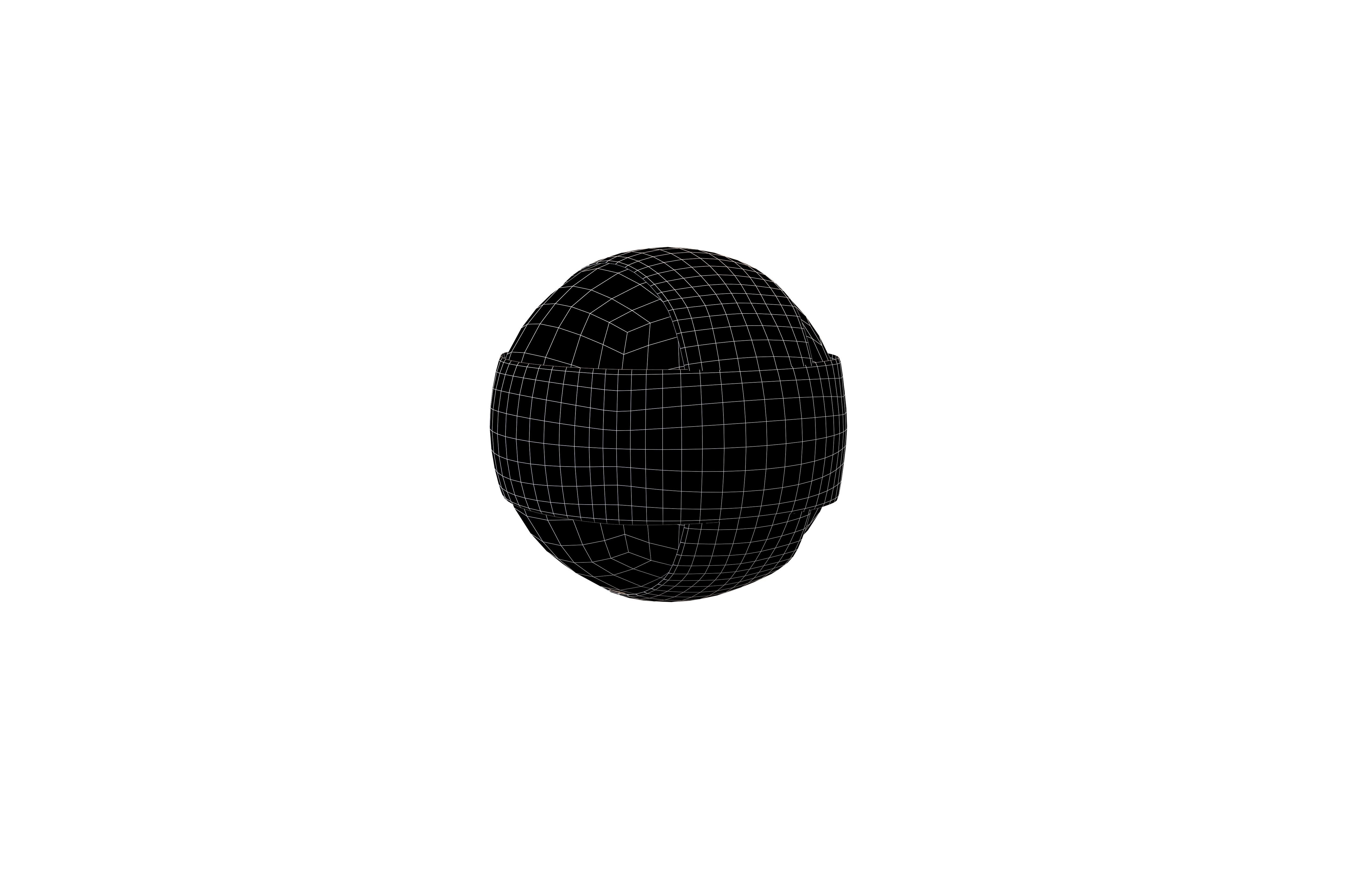 Sticky Ball v1 004 Low-poly 3D model_5