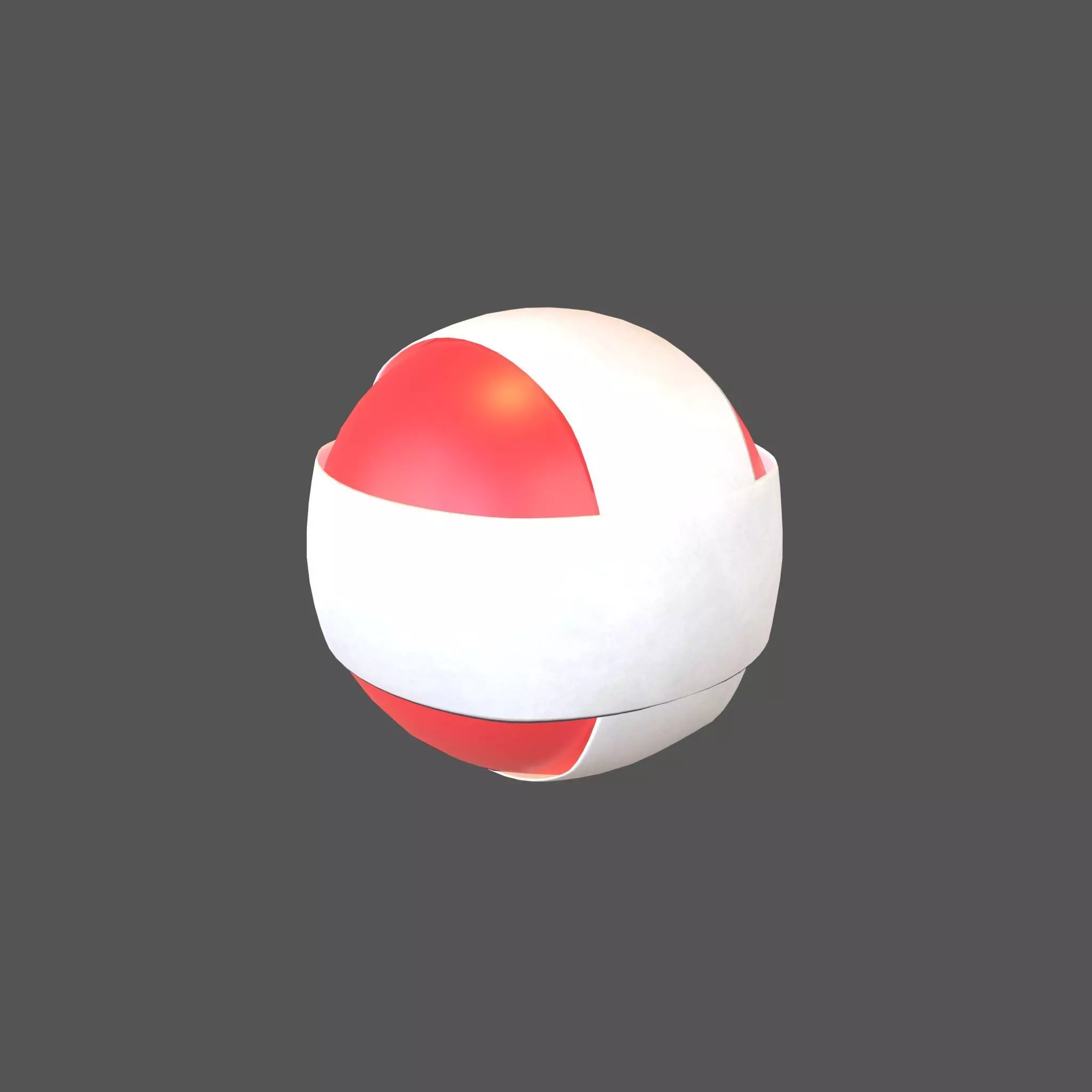 Sticky Ball v1 004 Low-poly 3D model_0
