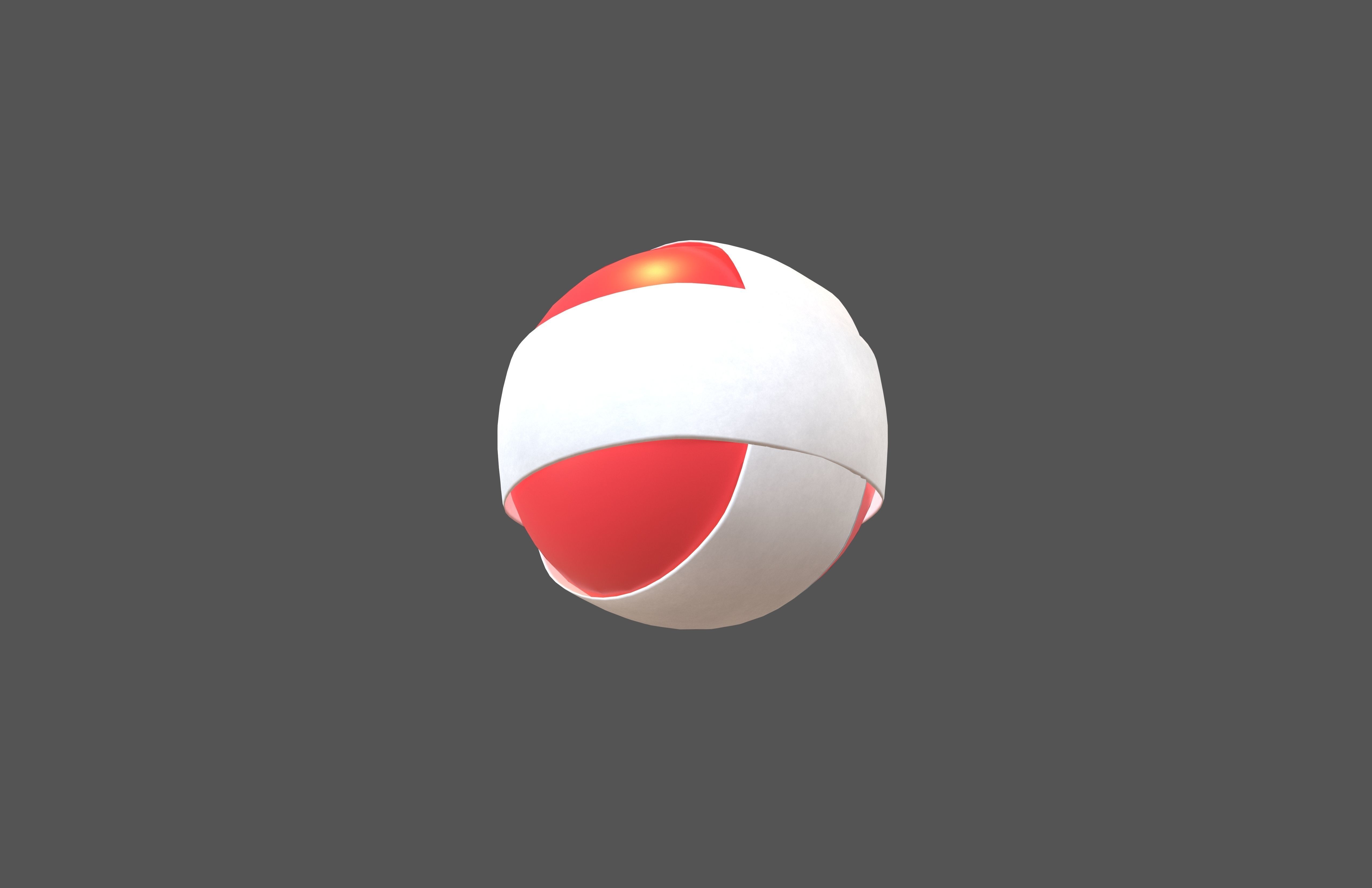 Sticky Ball v1 004 Low-poly 3D model_3