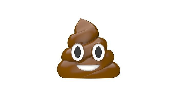 Apple Pile of Poo 3D model