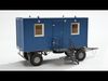TRAILER with wheels and door 3D model_1