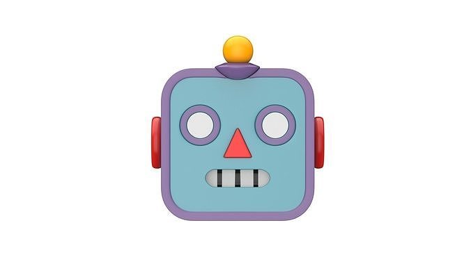 Apple Robot 3D model