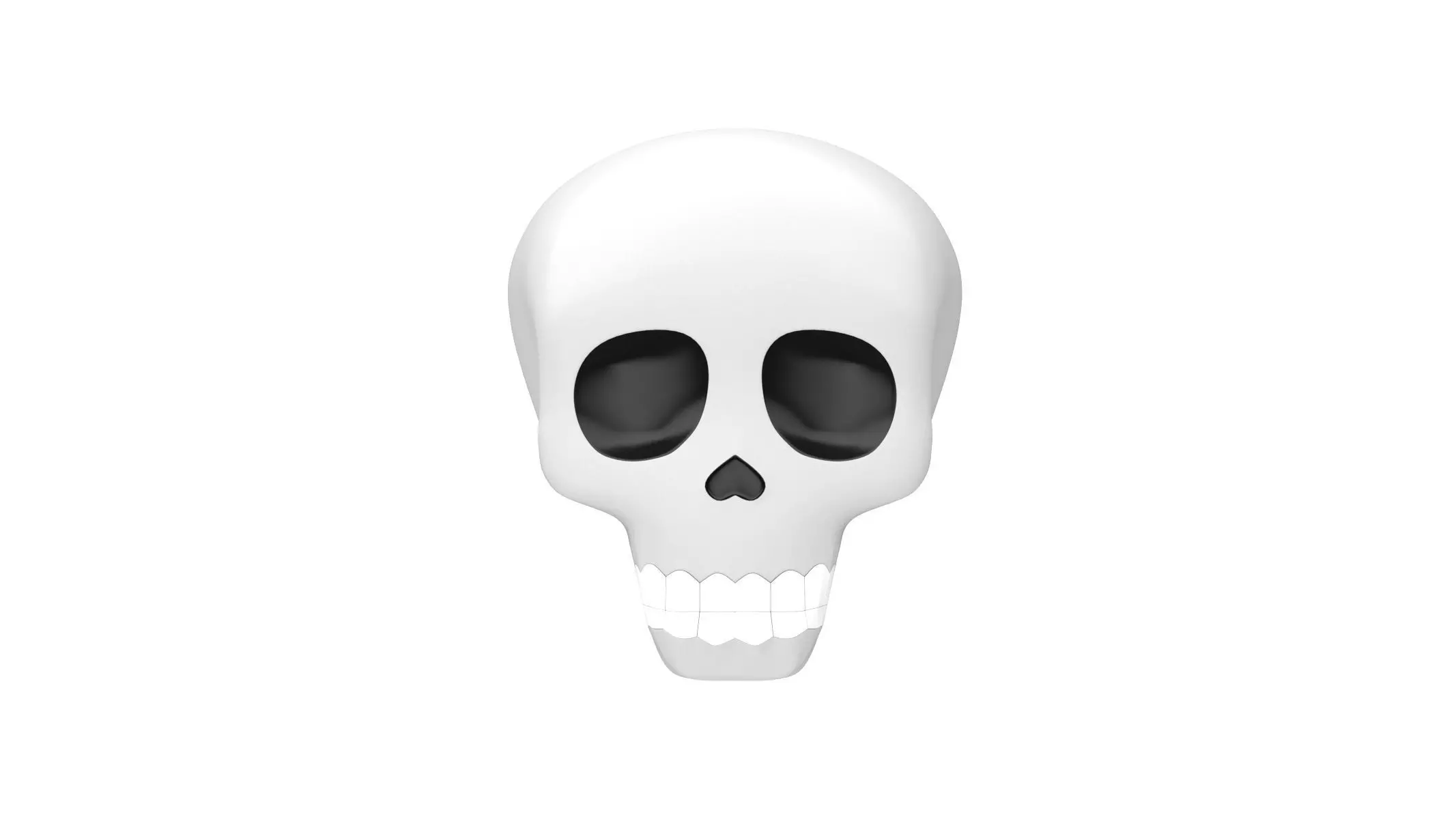 Apple Skull  3D model_0