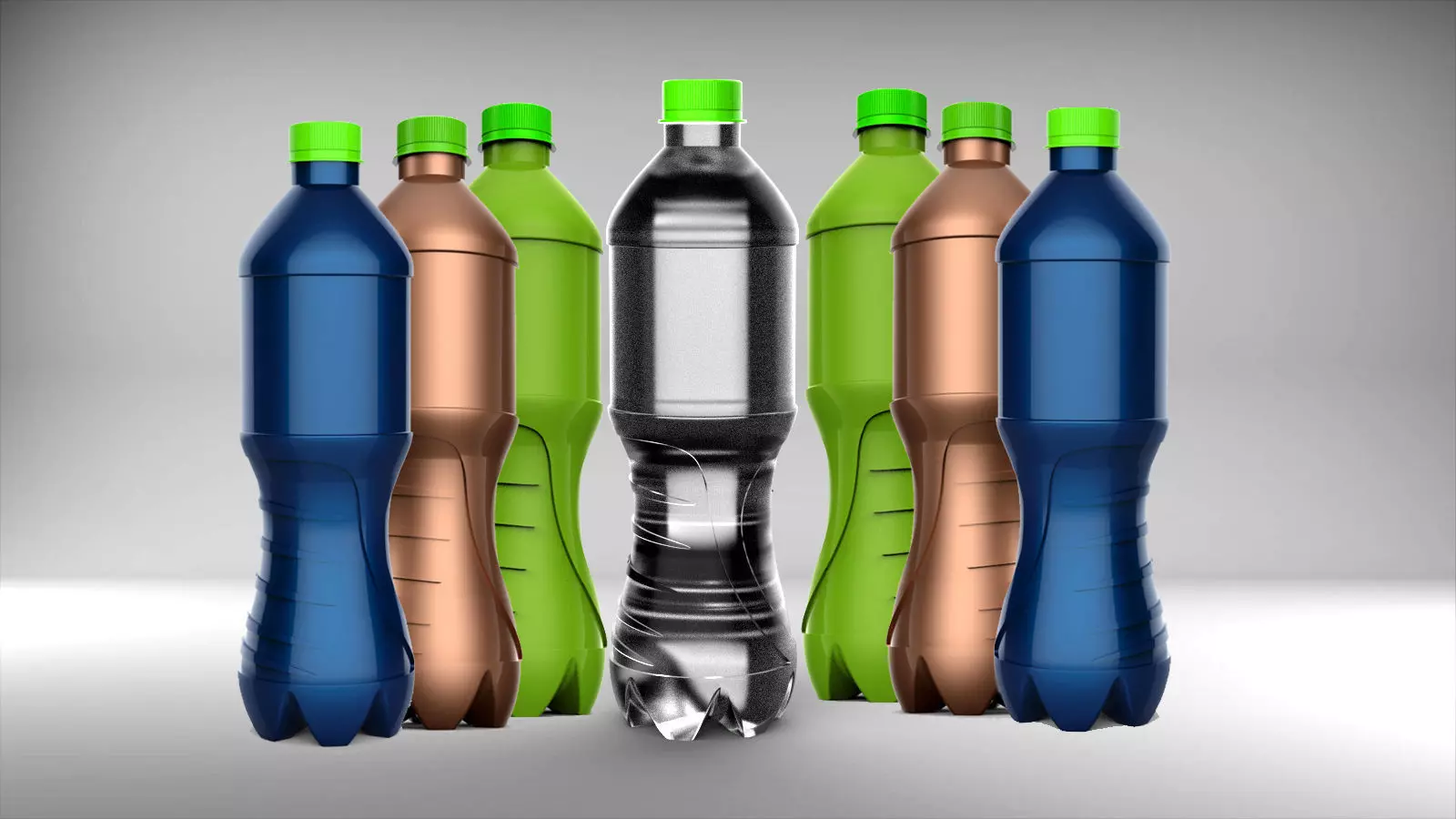 water bootle 3D model | CGTrader