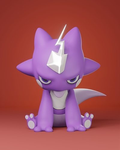 pokemon toxel 3D print model