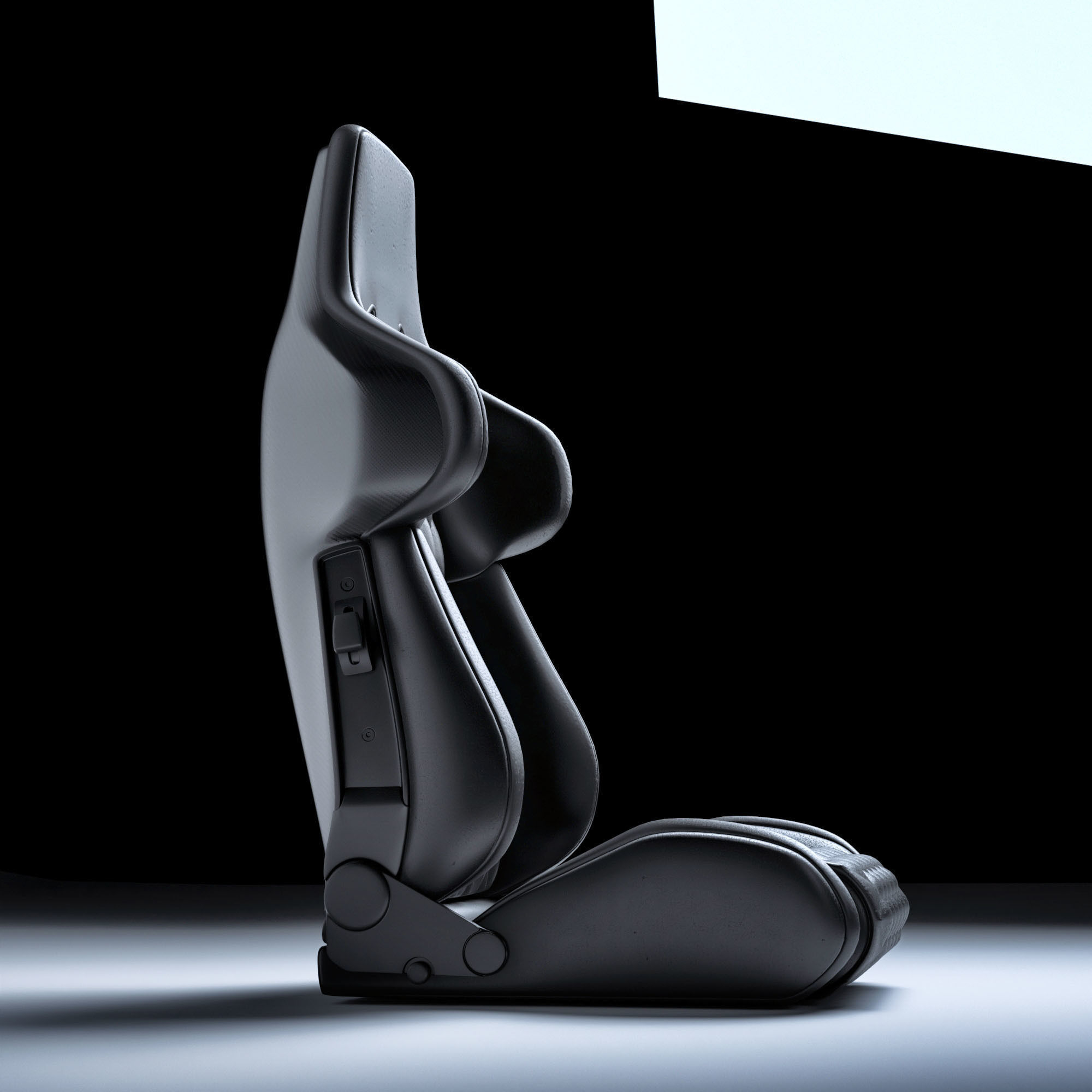 RECARO A8 Custom Edition Low-poly 3D model_9