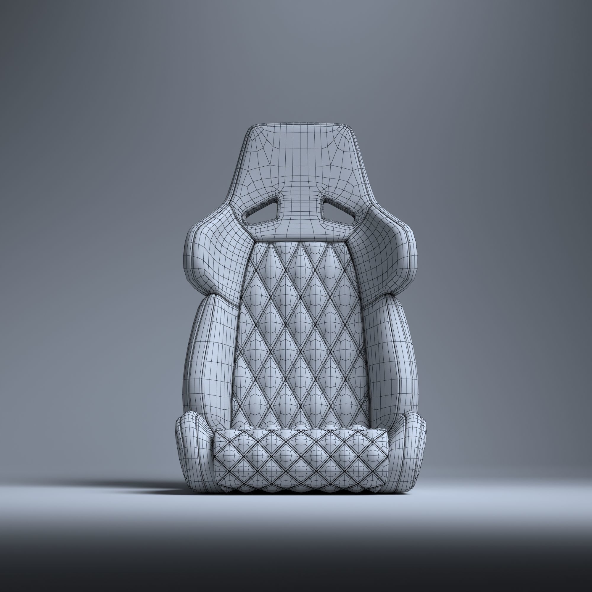 RECARO A8 Custom Edition Low-poly 3D model_15