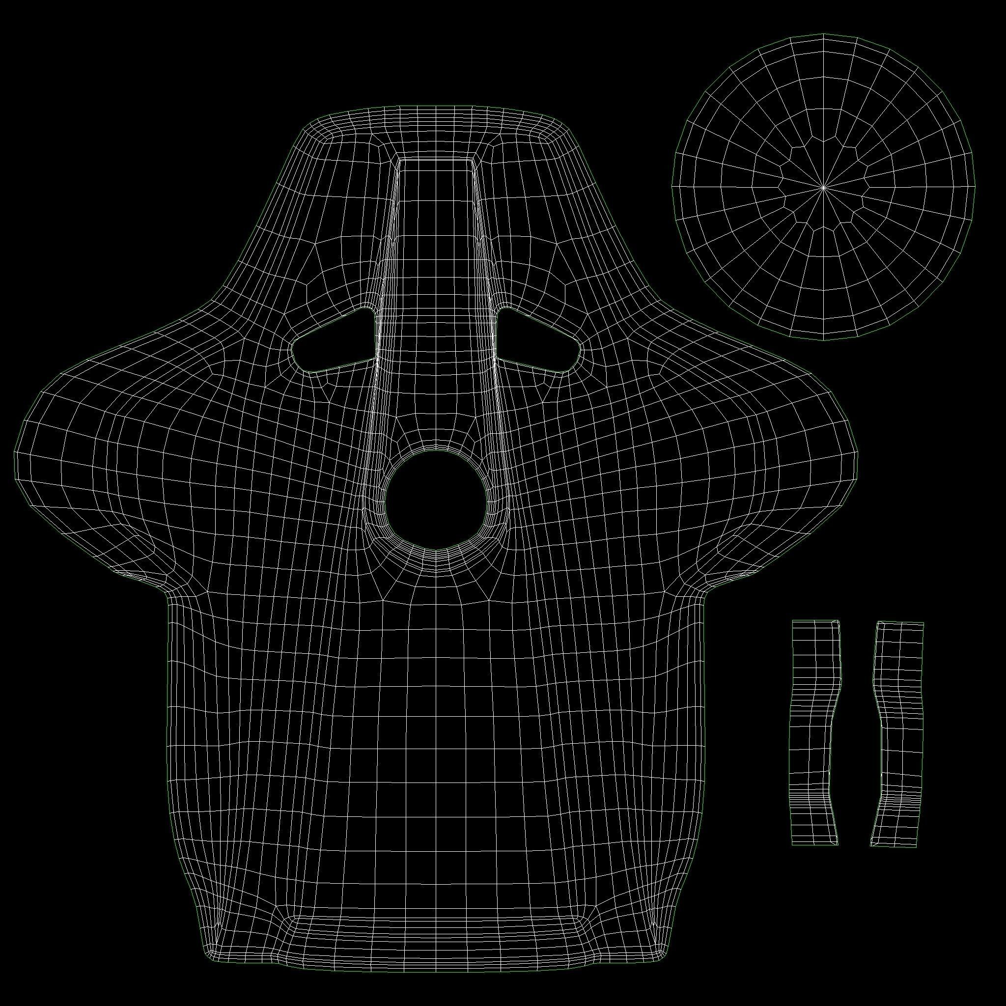 RECARO A8 Custom Edition Low-poly 3D model_26