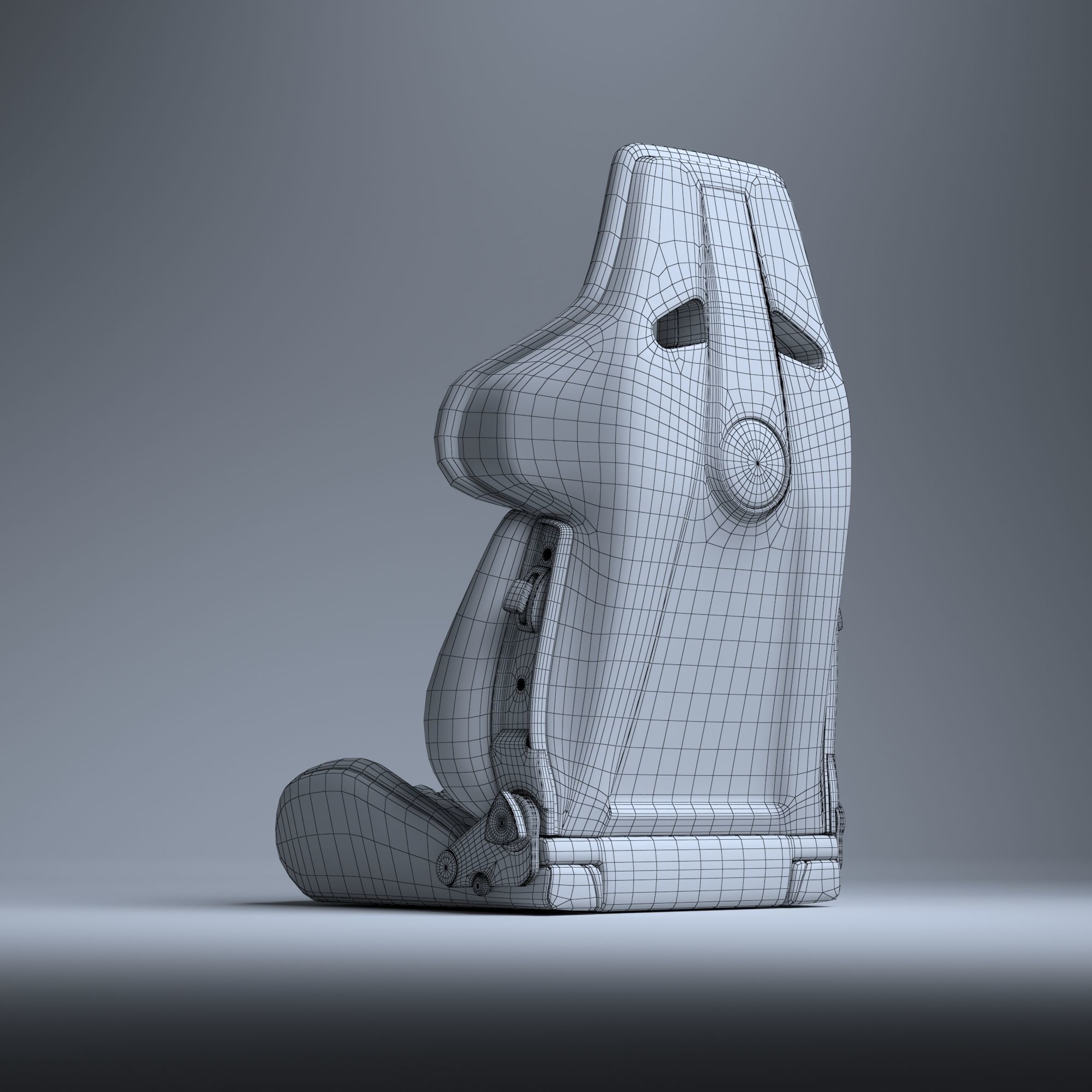 RECARO A8 Custom Edition Low-poly 3D model_14