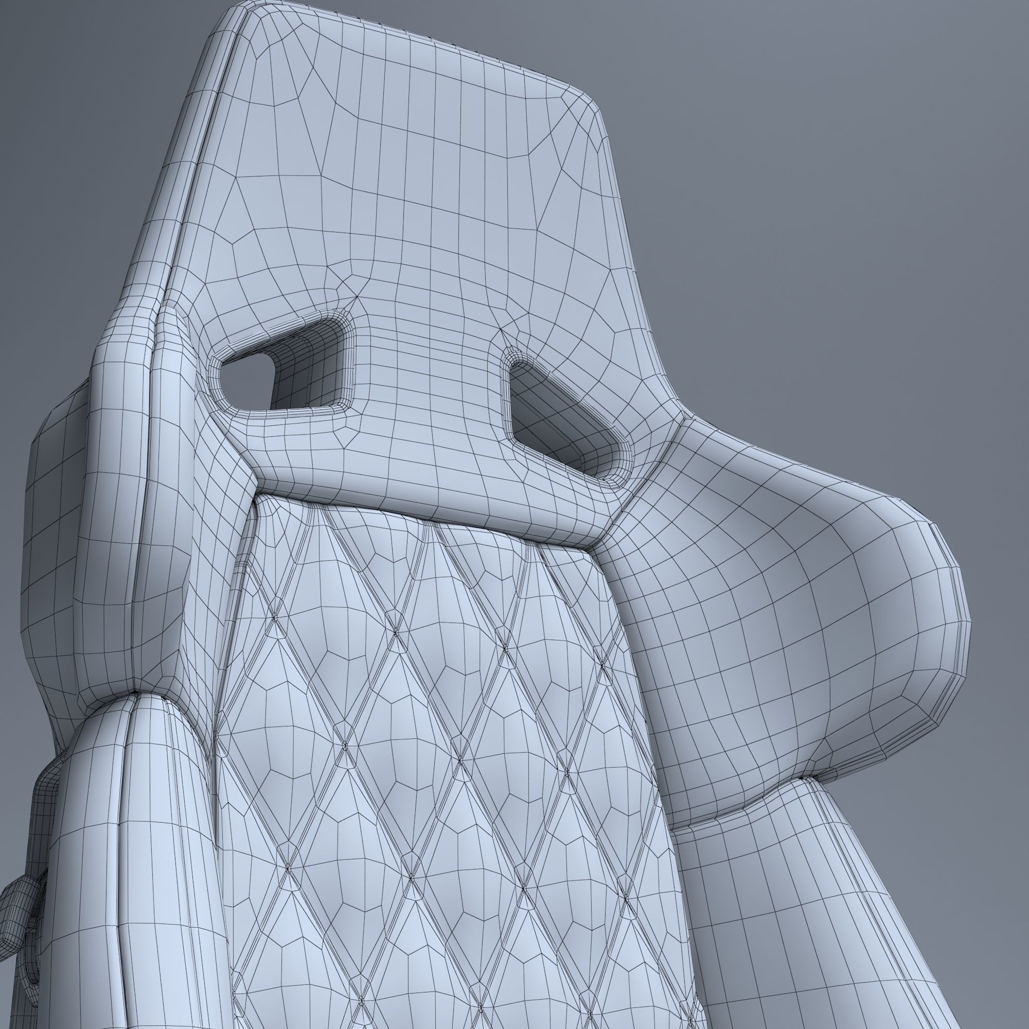 RECARO A8 Custom Edition Low-poly 3D model_19