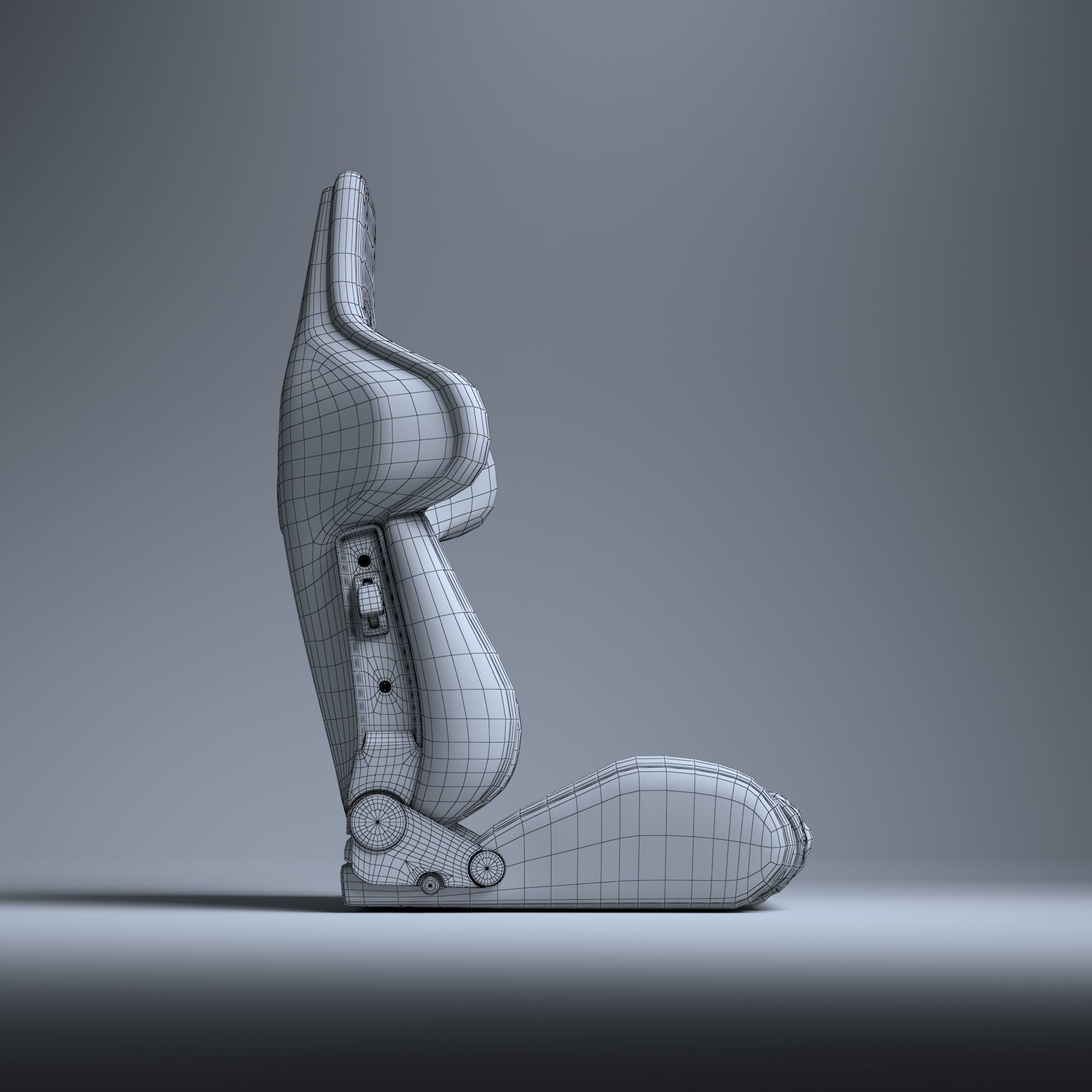 RECARO A8 Custom Edition Low-poly 3D model_18