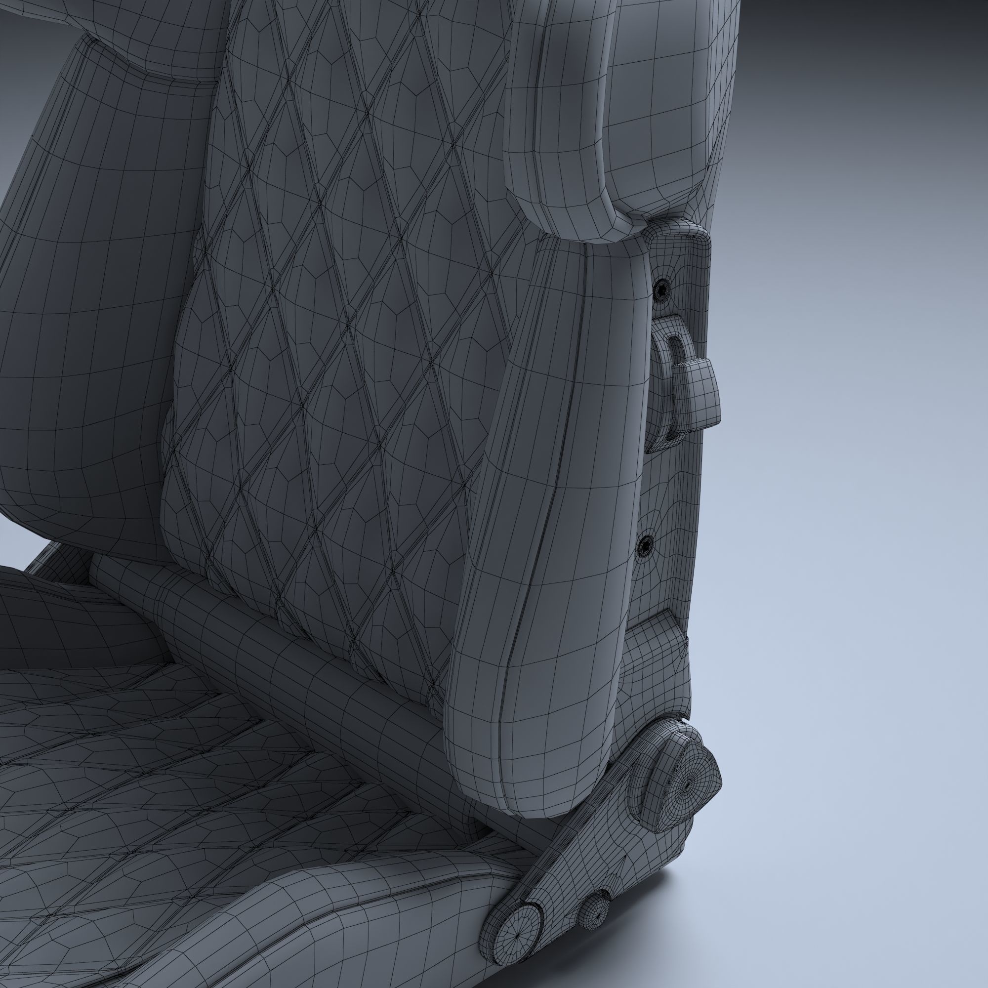 RECARO A8 Custom Edition Low-poly 3D model_23