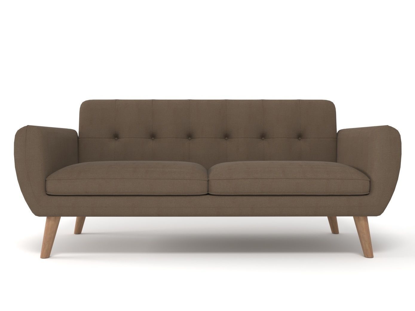 Loveseats Sofa  for Augmented Reality  Glb and Usdz  Free low-poly 3D model_1