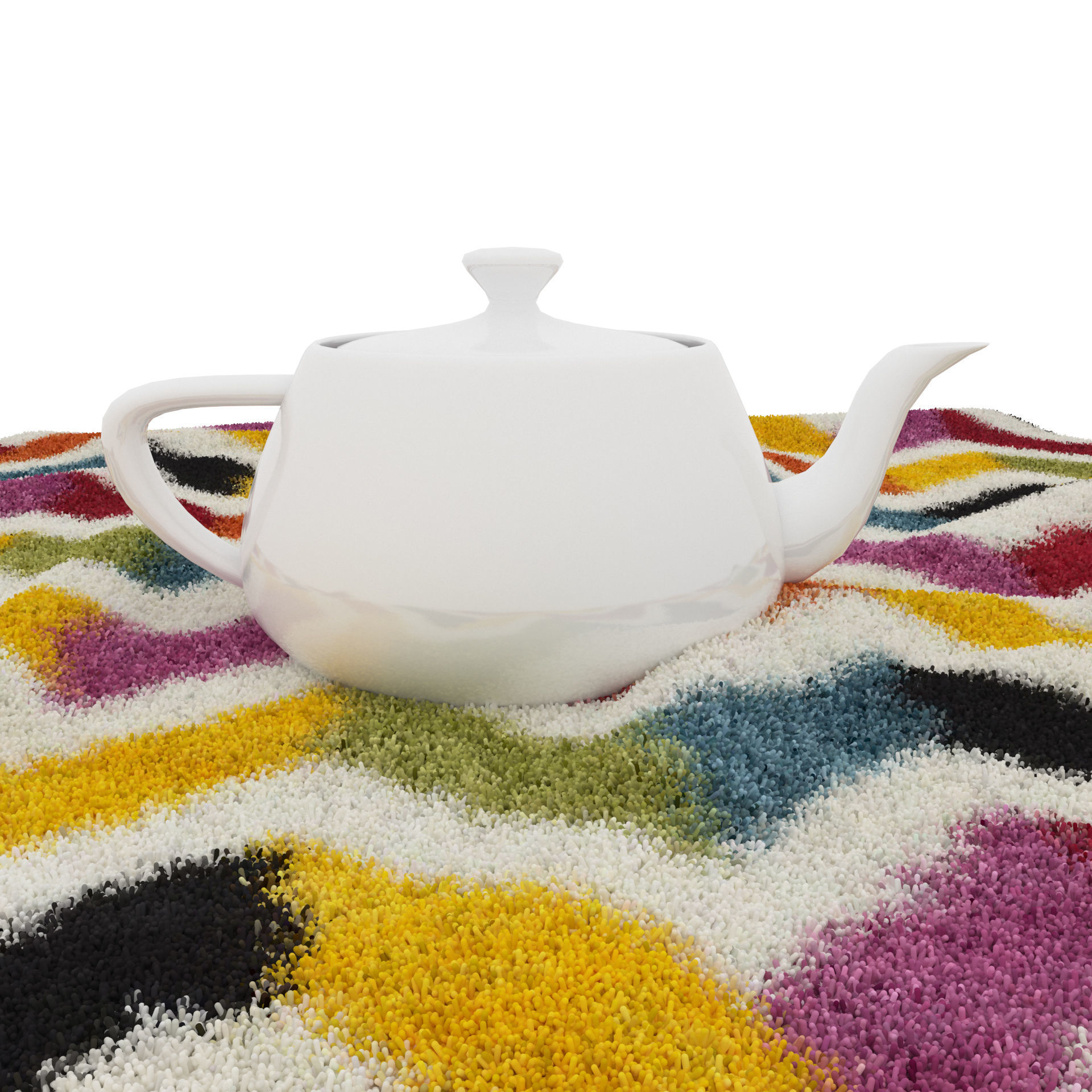 Rugs No 616 Low-poly 3D model_6