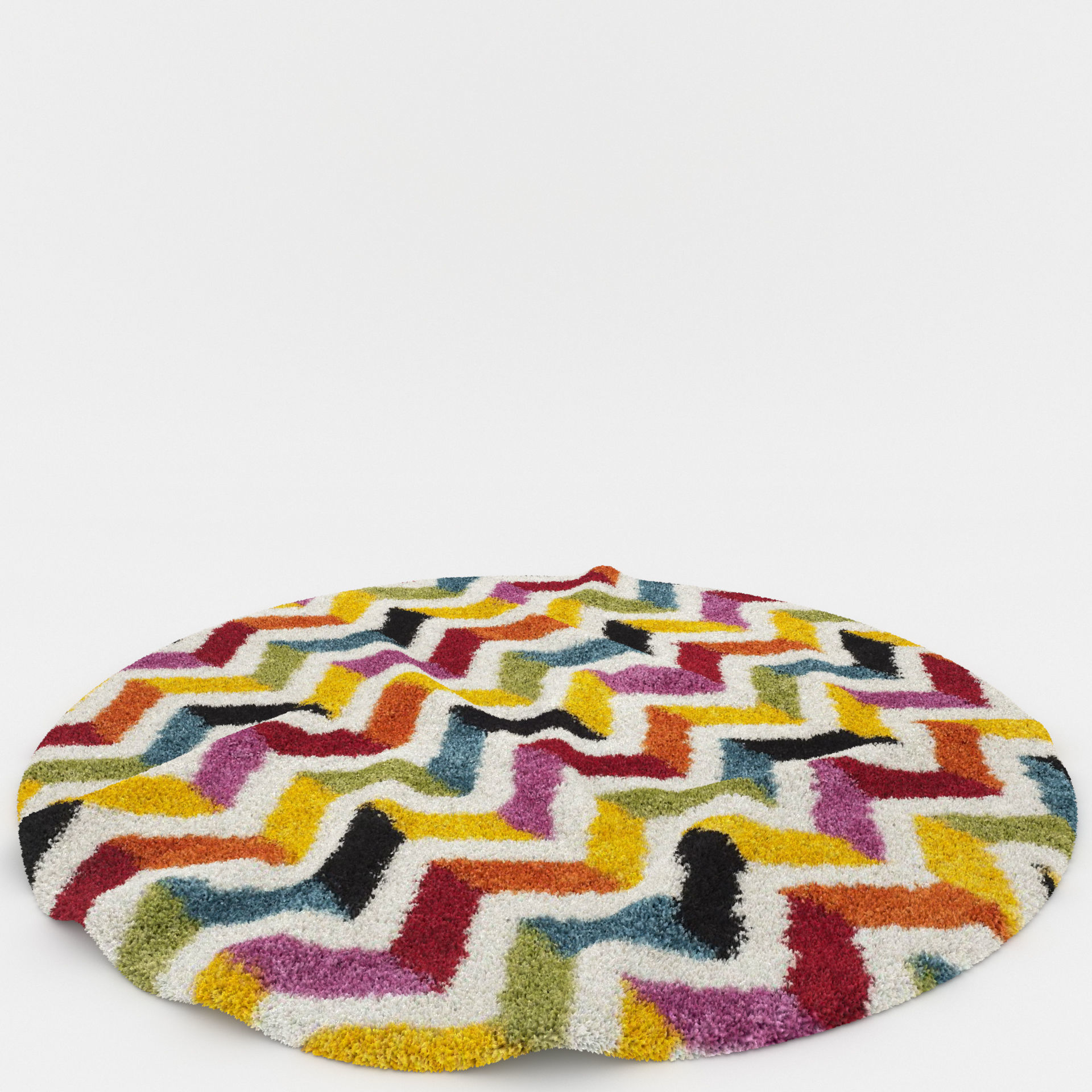 Rugs No 616 Low-poly 3D model_5