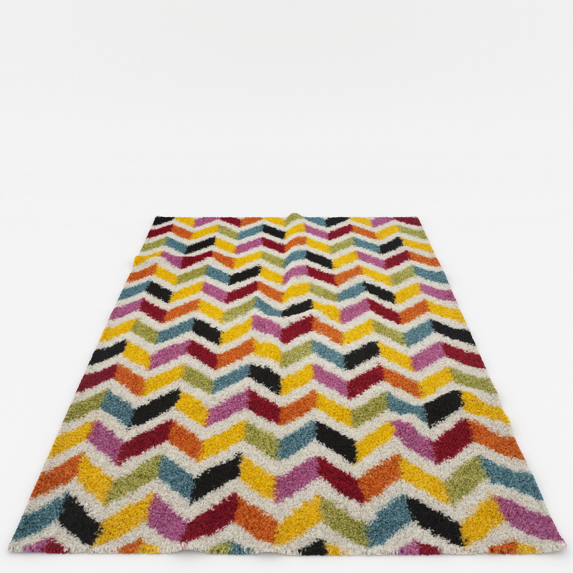 Rugs No 616 Low-poly 3D model_7