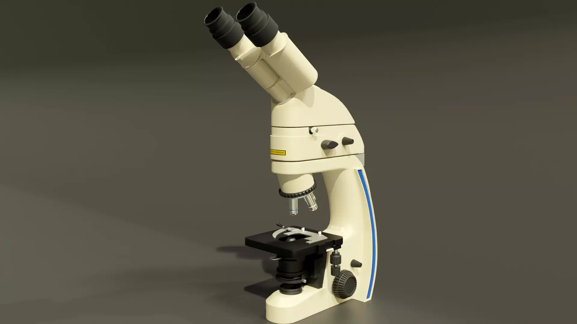 Microscope 3D model | CGTrader