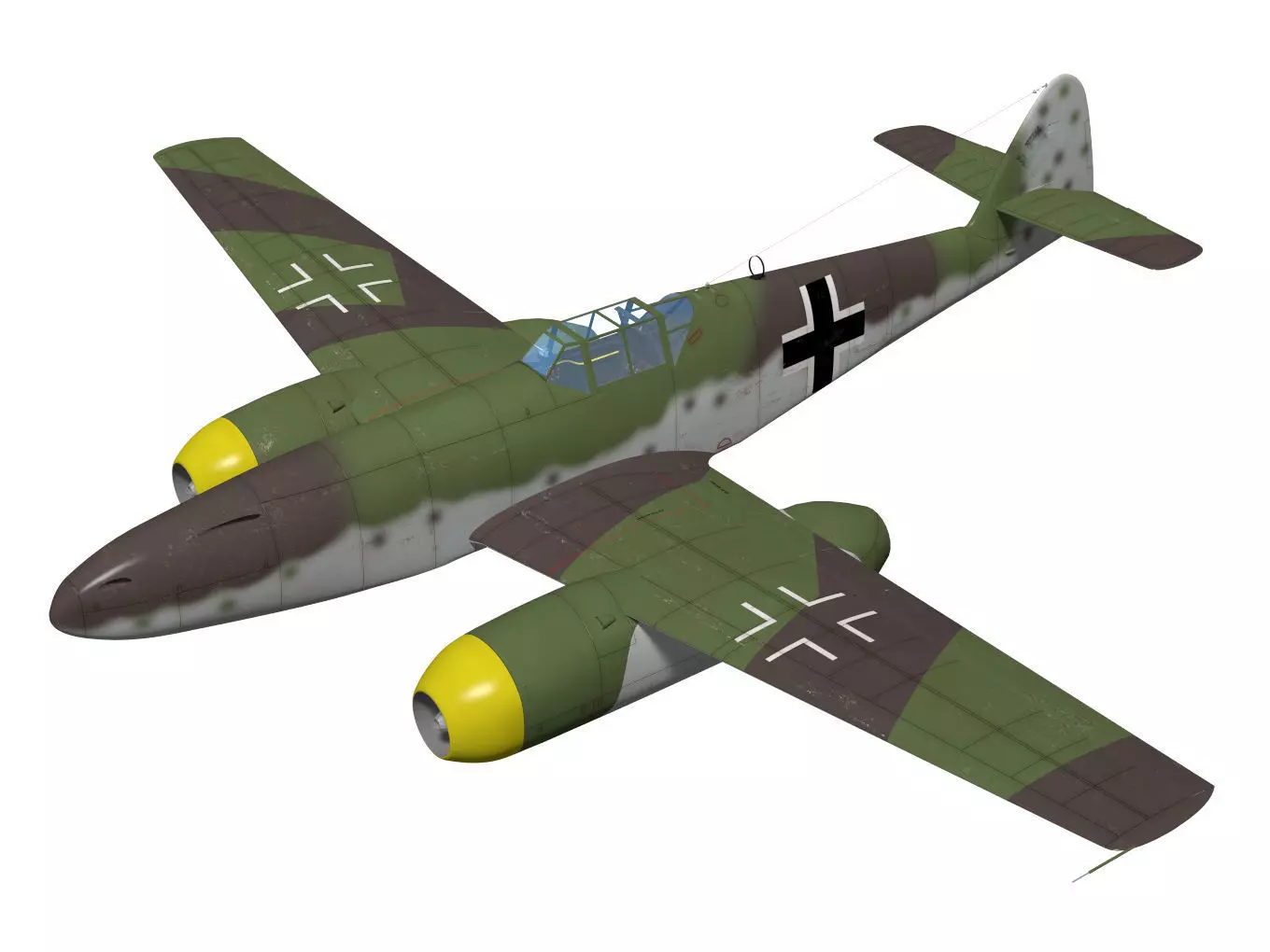 Messerschmitt Bf 109TL 3D model